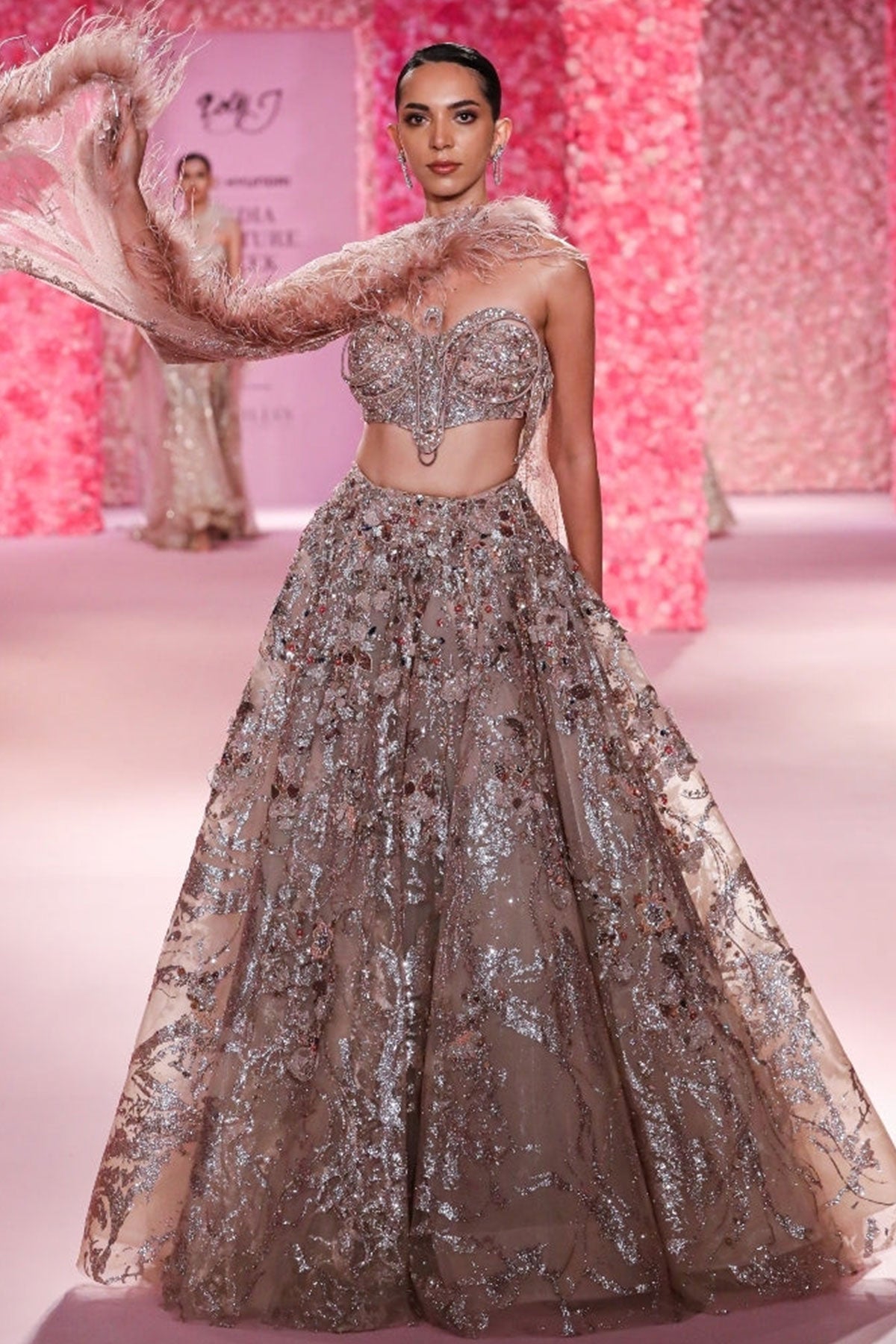 "Julia" Cocktail Lehenga