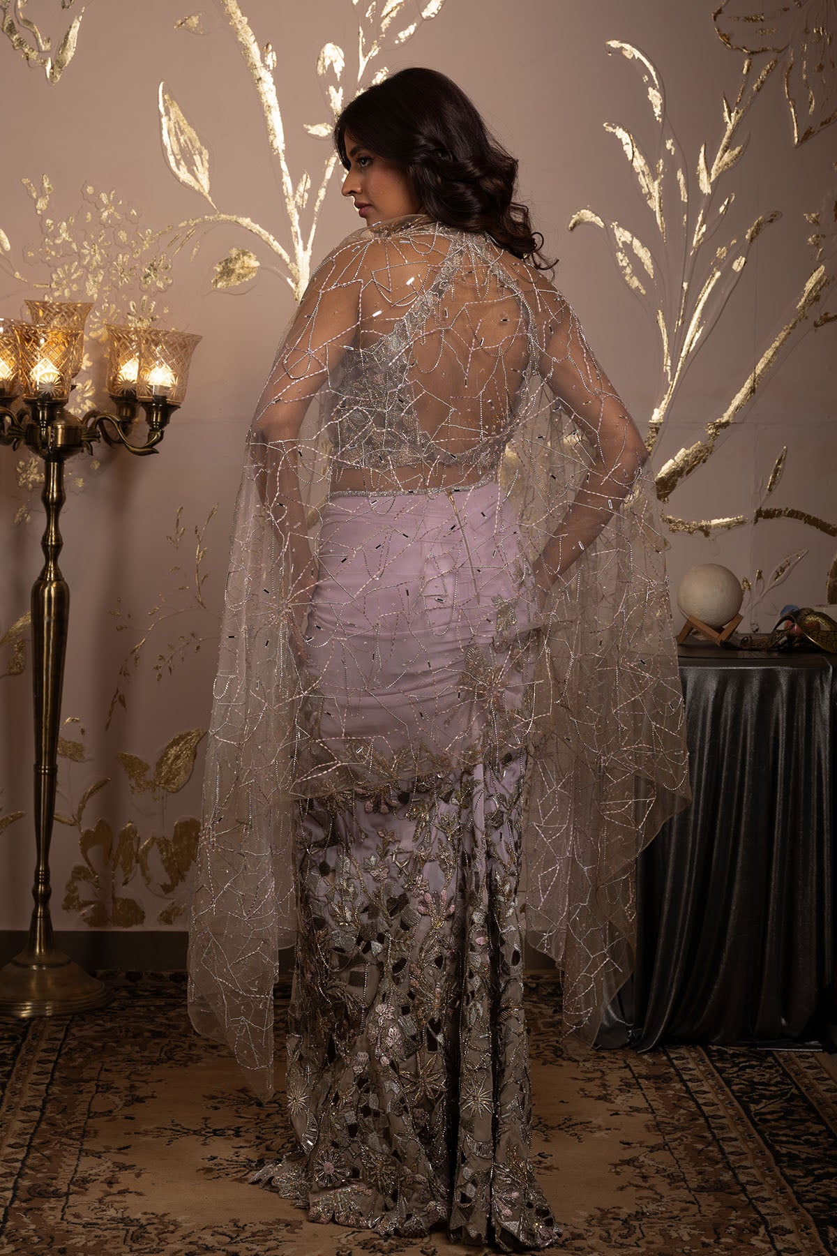 Carina Draped Cowl Set