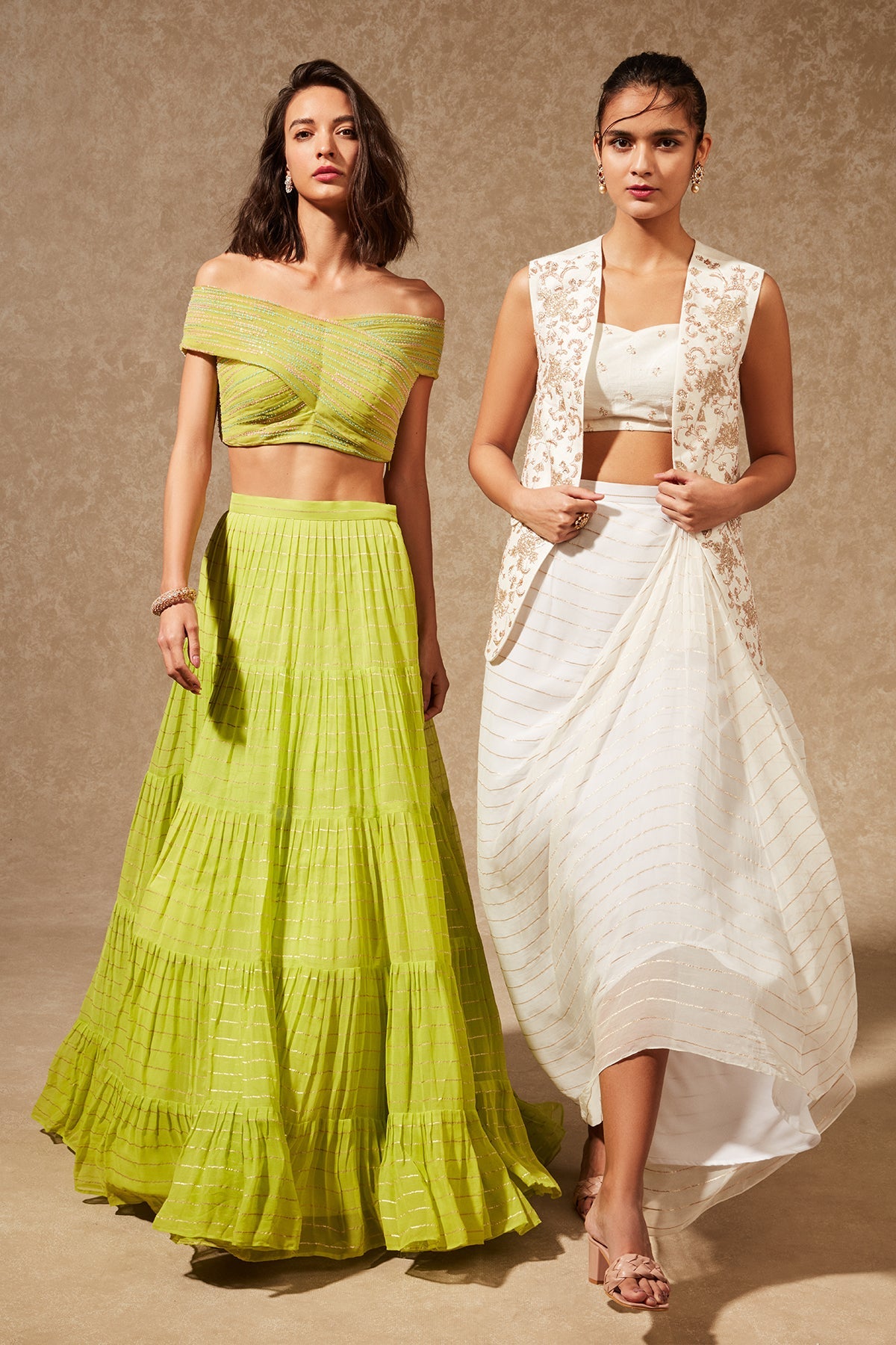 MIYU OFF SHOULDER BLOUSE AND SKIRT