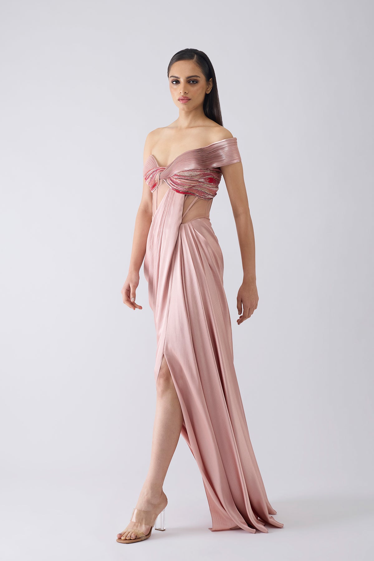 Metallic Metallic Gown