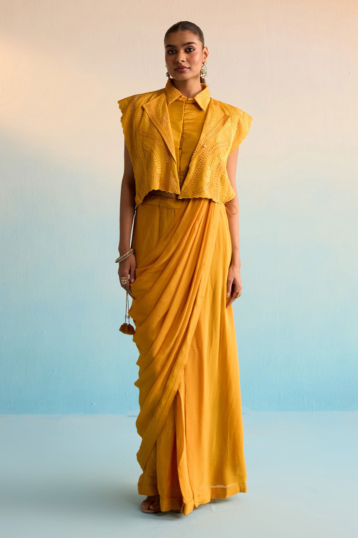 Amruta Elegant Drape Saree