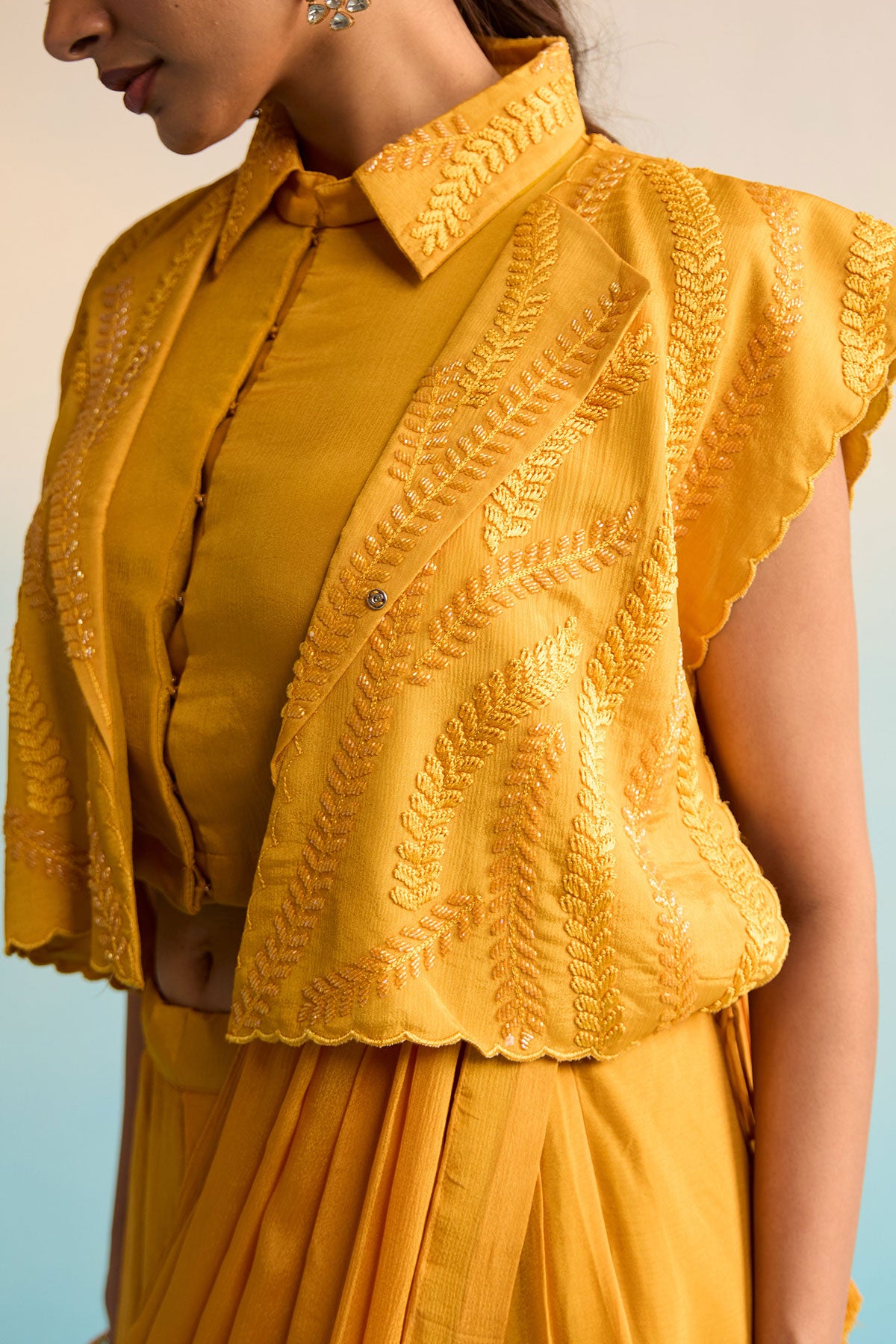 Amruta Elegant Drape Saree