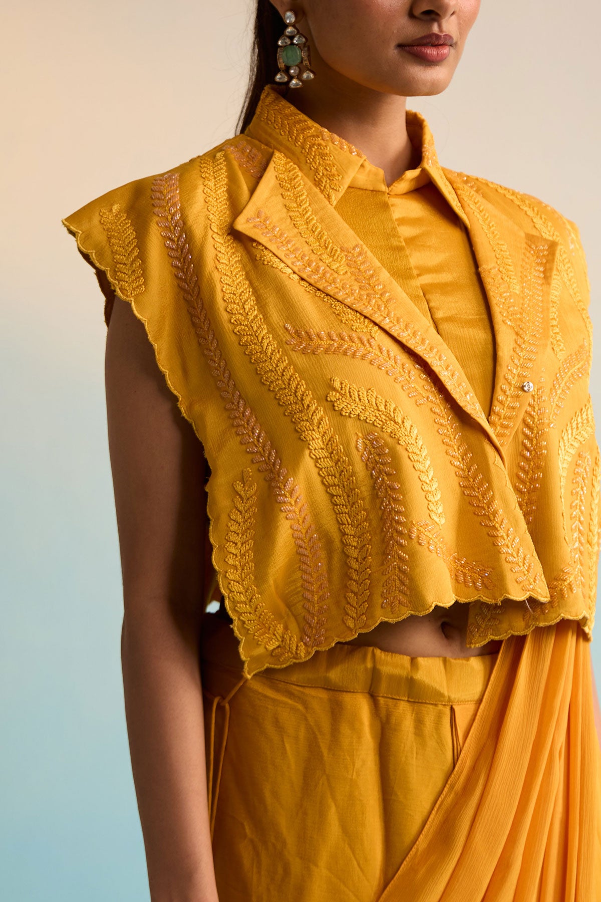 Amruta Elegant Drape Saree