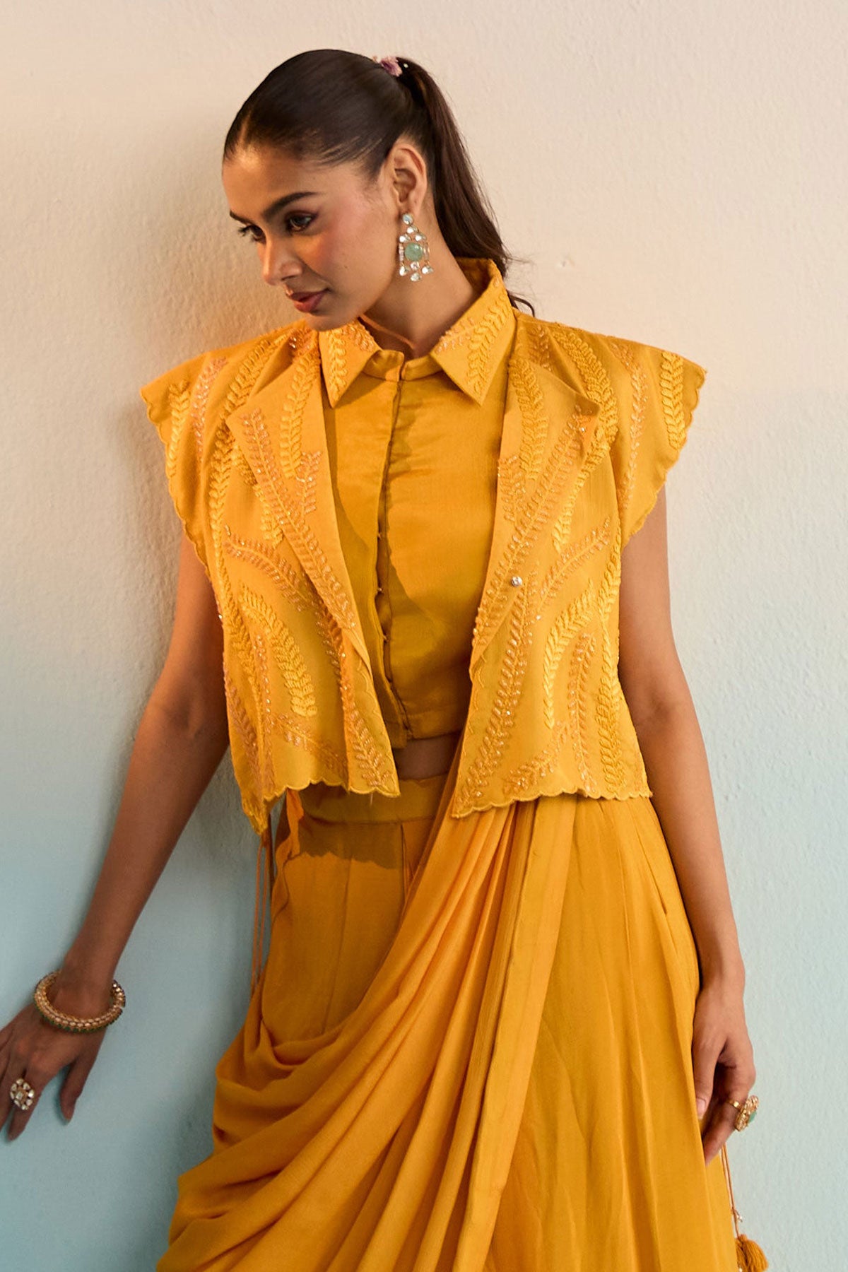 Amruta Elegant Drape Saree