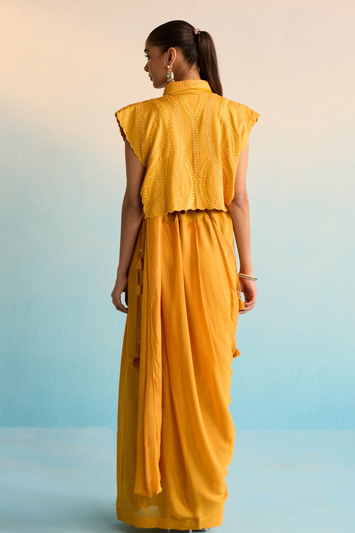 Amruta Elegant Drape Saree