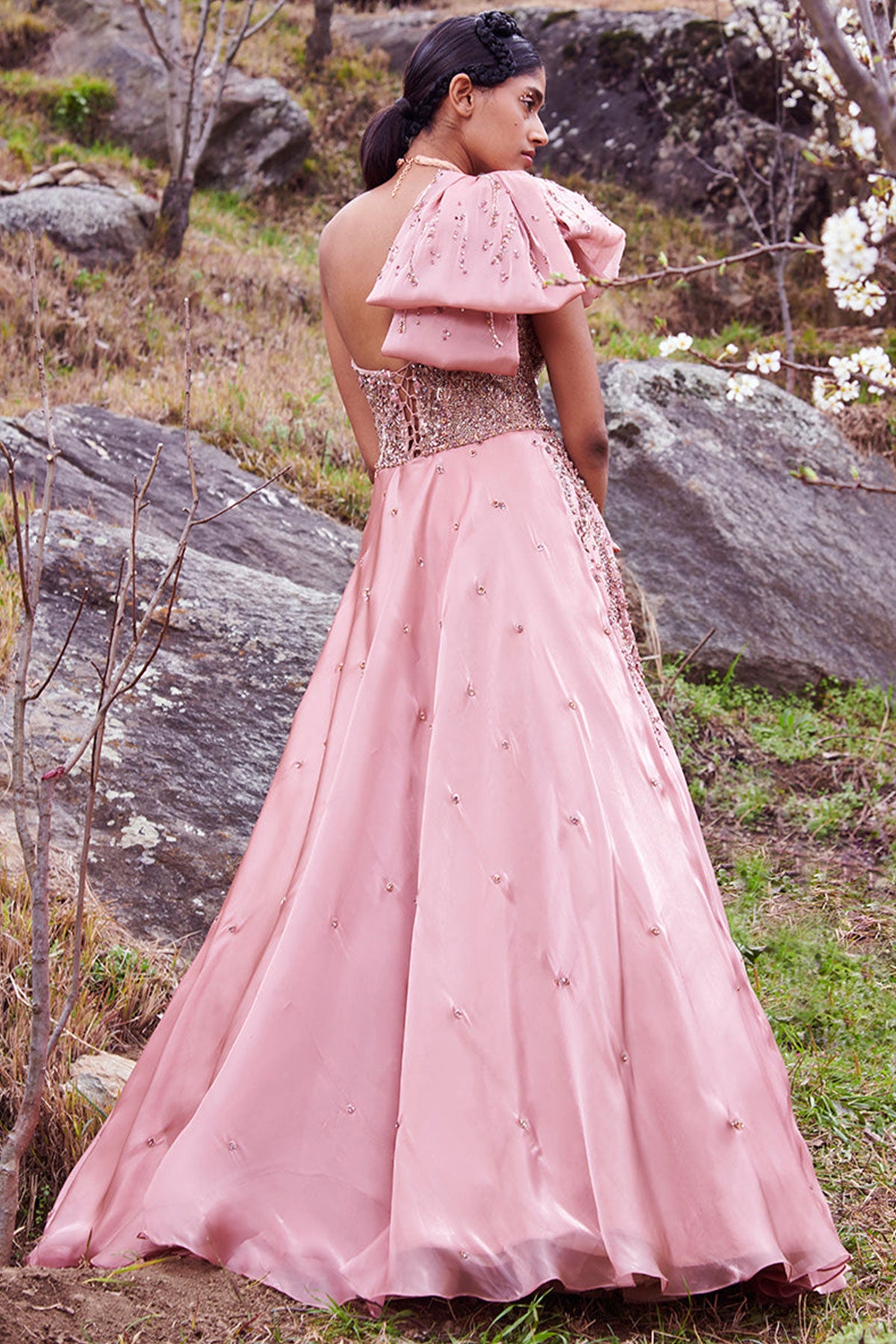"Felicious" Organza Gown