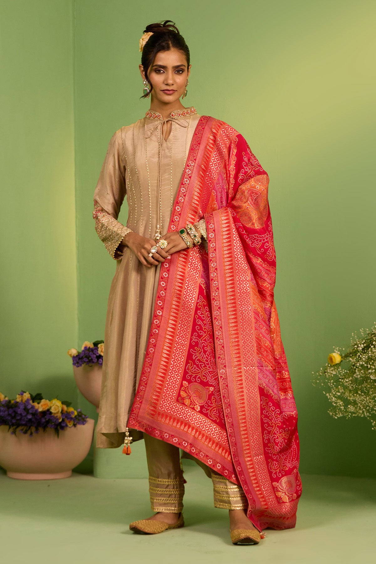 Nyomi Silk Suit Set