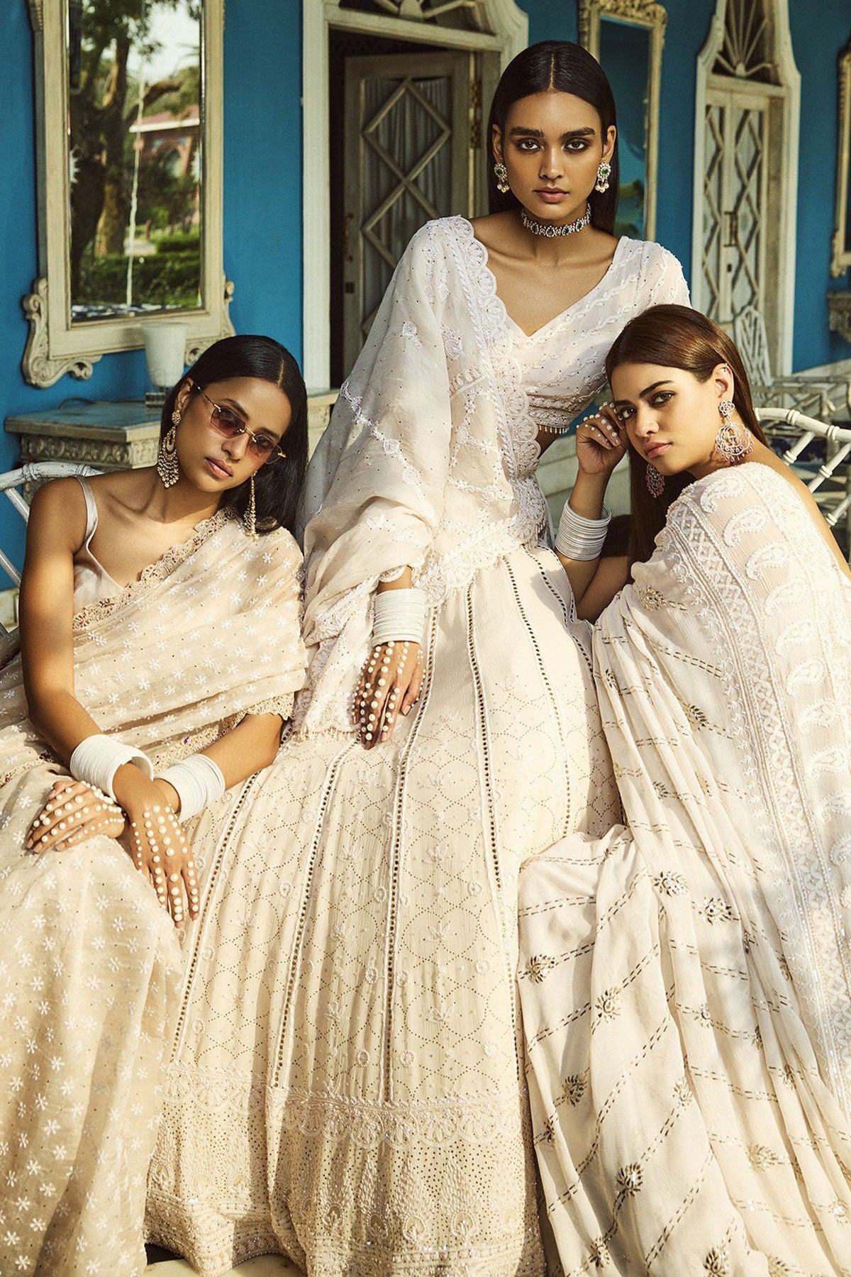 "Inessa" Chiffon Saree