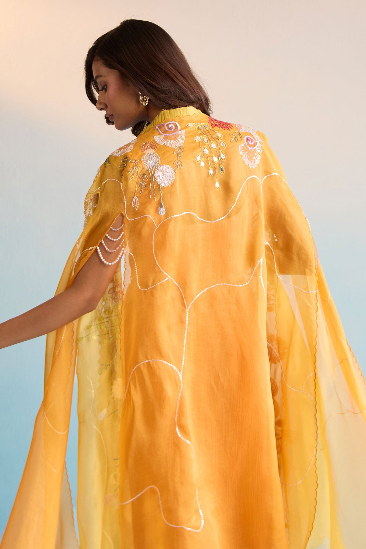 Orania Cape And Skirt Set