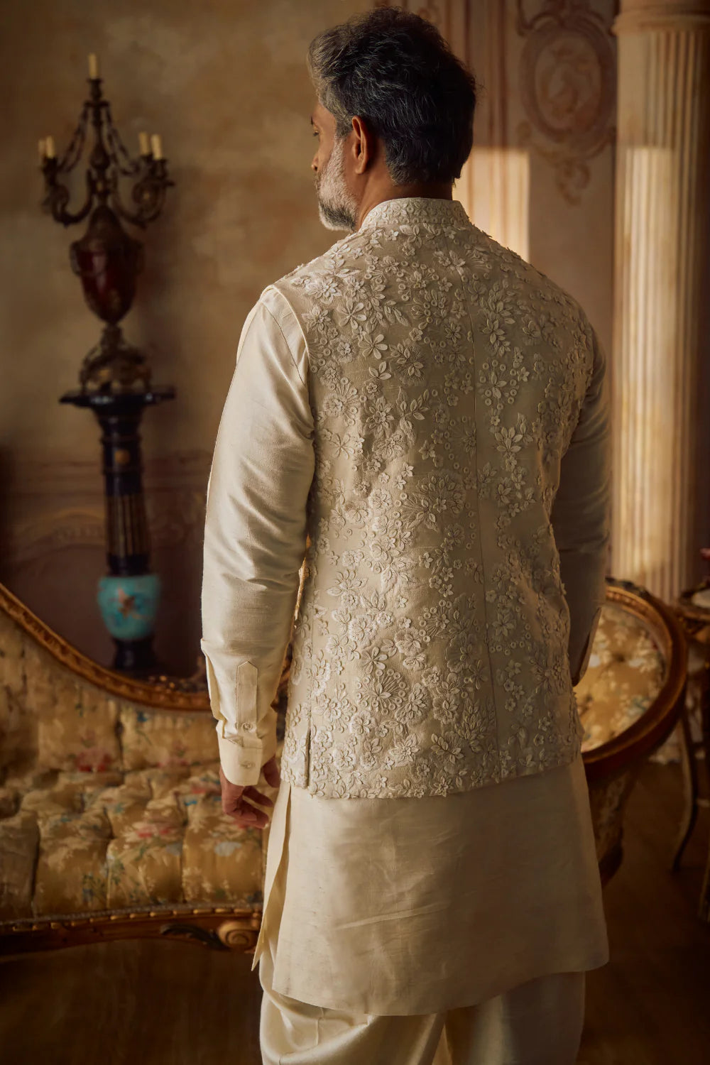 Champagne Three- Dimensional Bundi Set