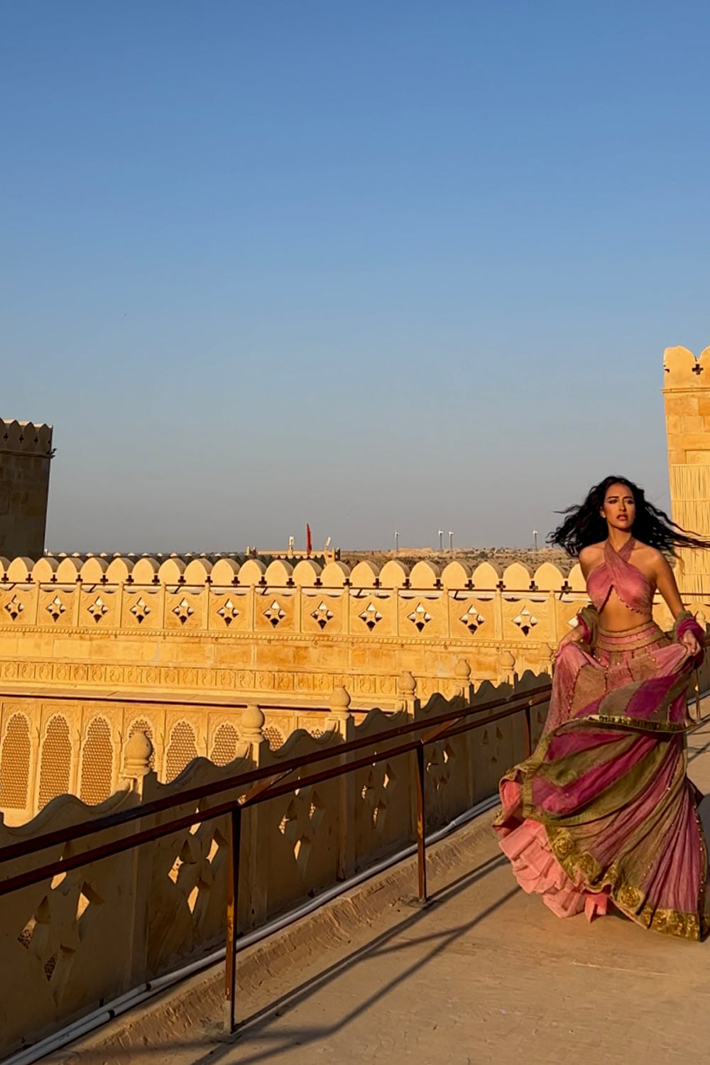 Seerat Saini in Basanti Gulabi