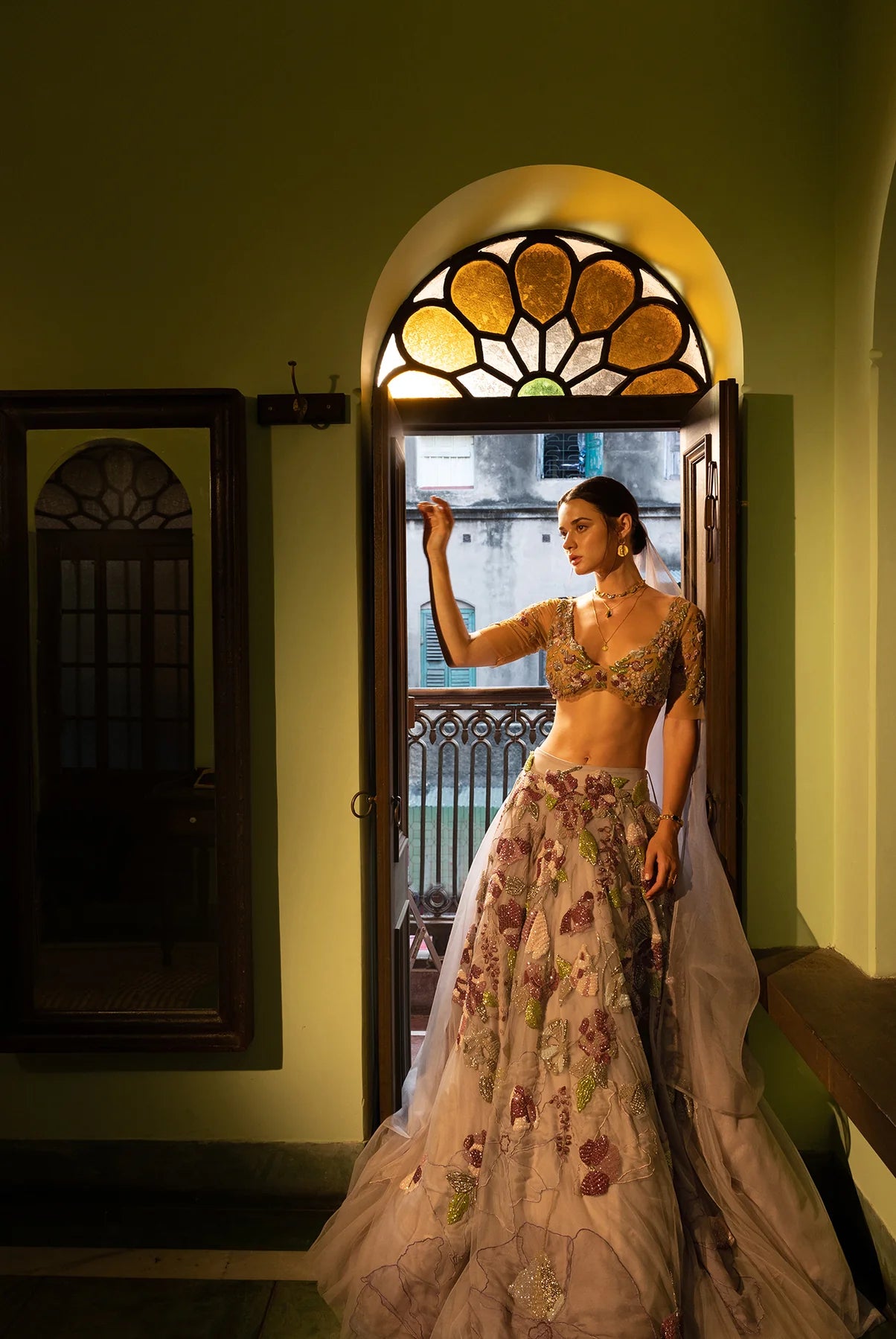 A FIELD OF PURPLE POPPIES