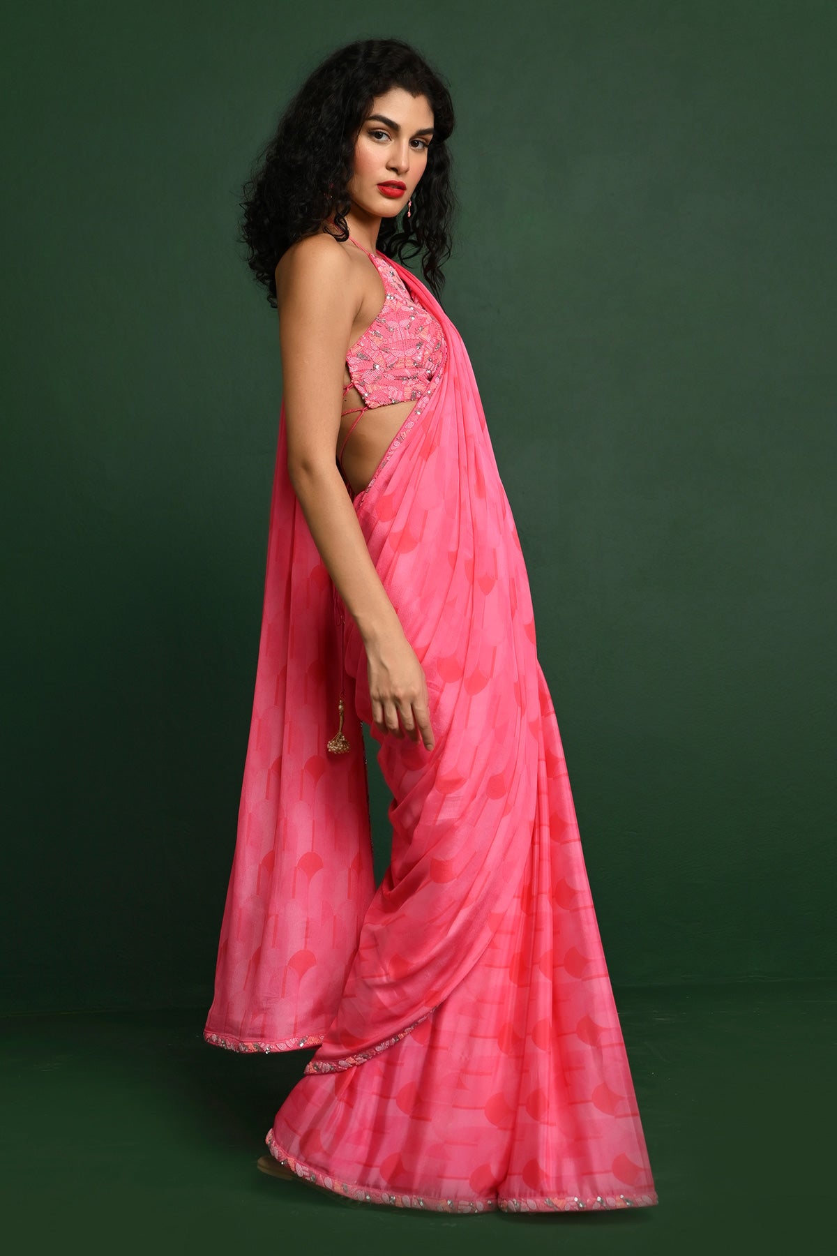 LARA GEORGETTE SAREE