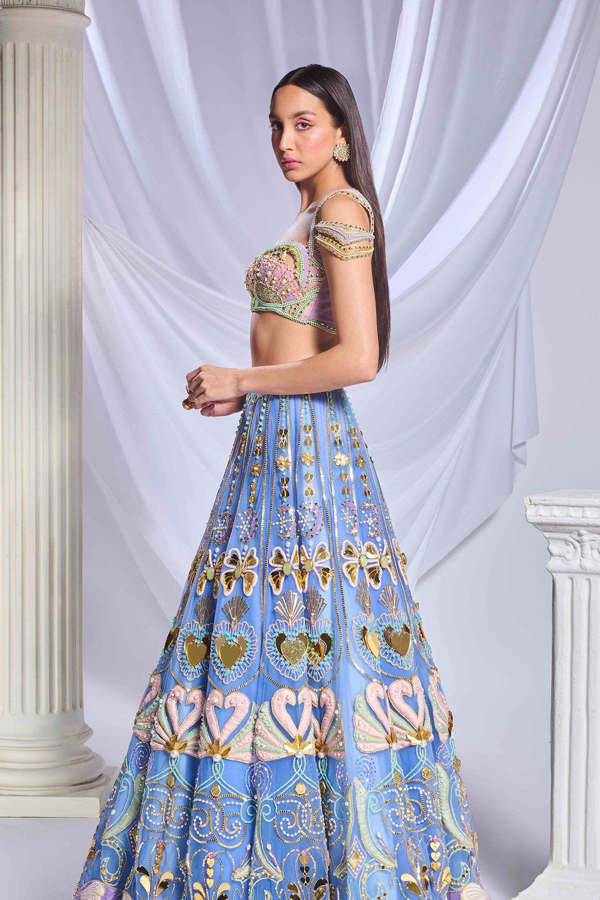 Once In A Blue Moon Lehenga Set