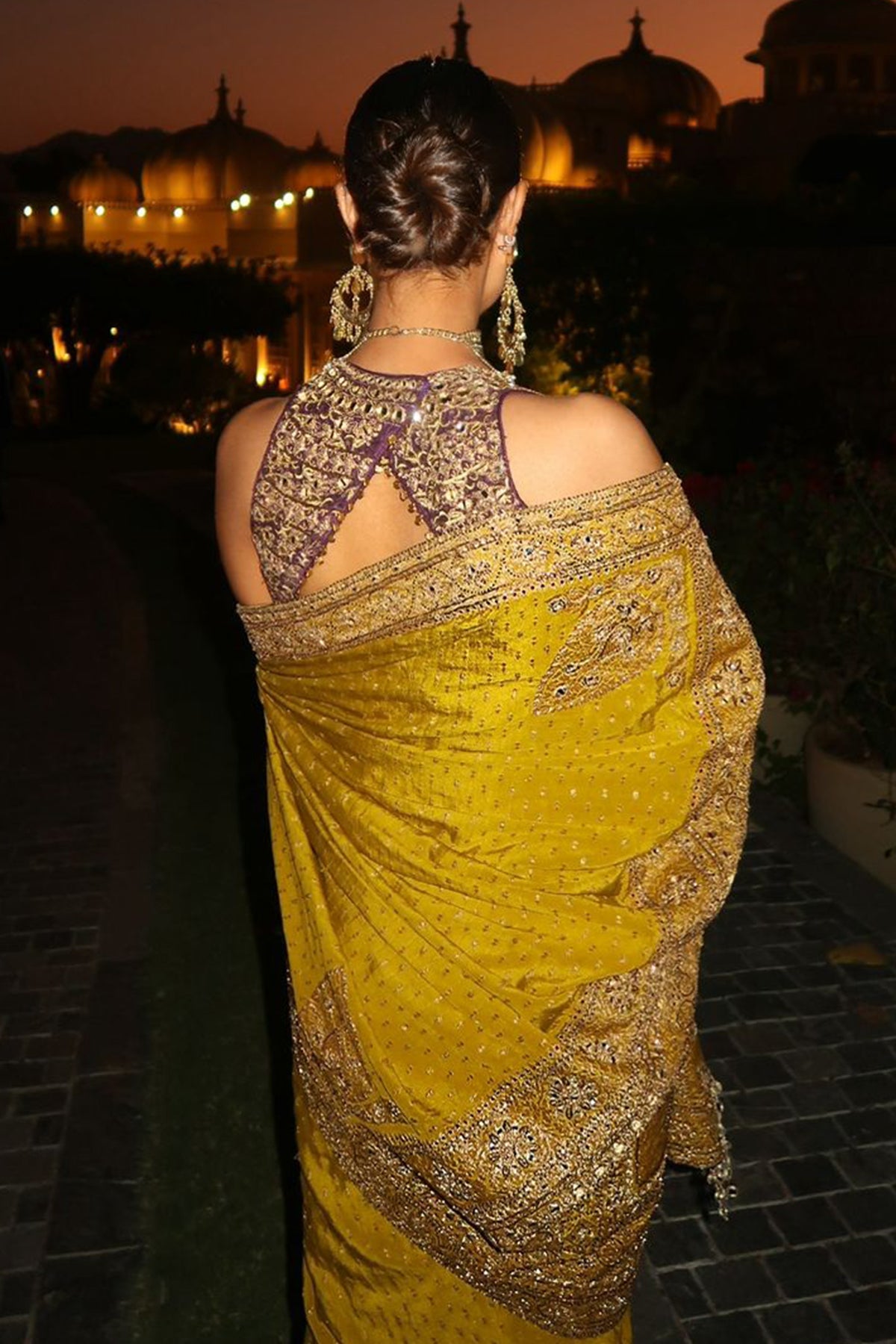 Taniya Shroff in Arundhati Saree Set