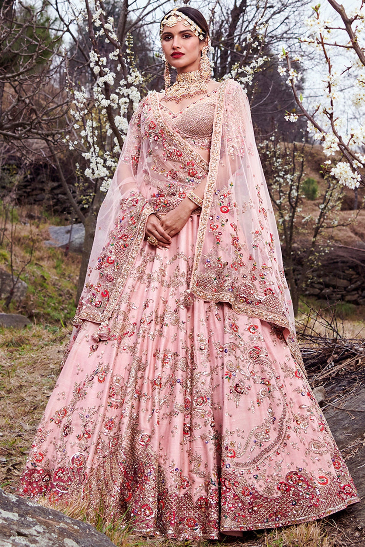 "Yuri" Bridal Lehenga Set