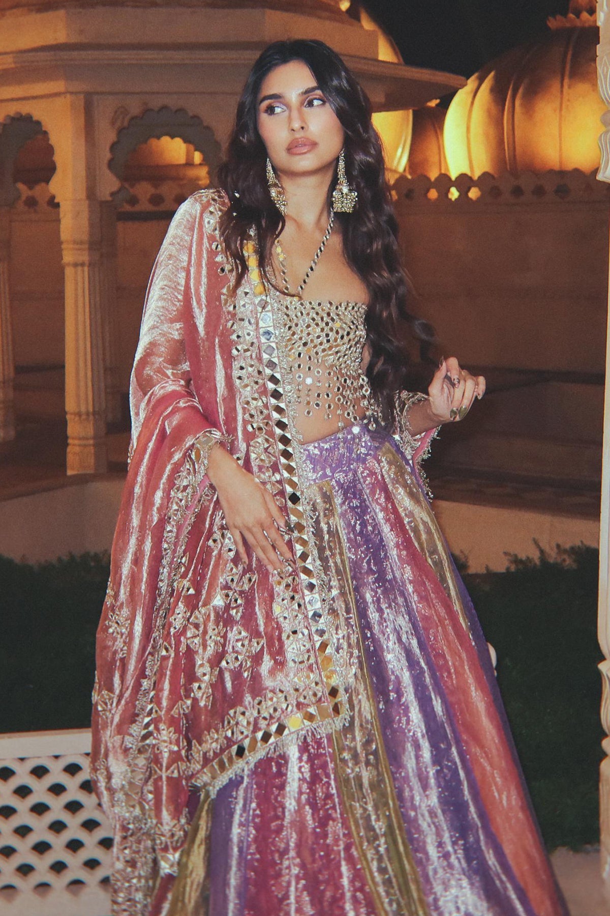 Alavia in Rangratna Lehenga Set