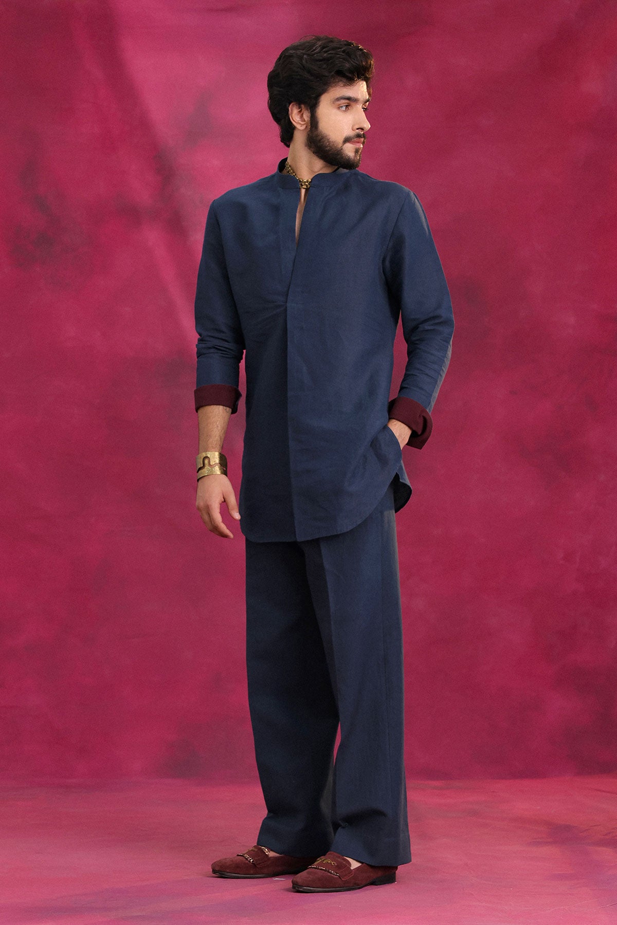 The Classic Shirt Kurta Set