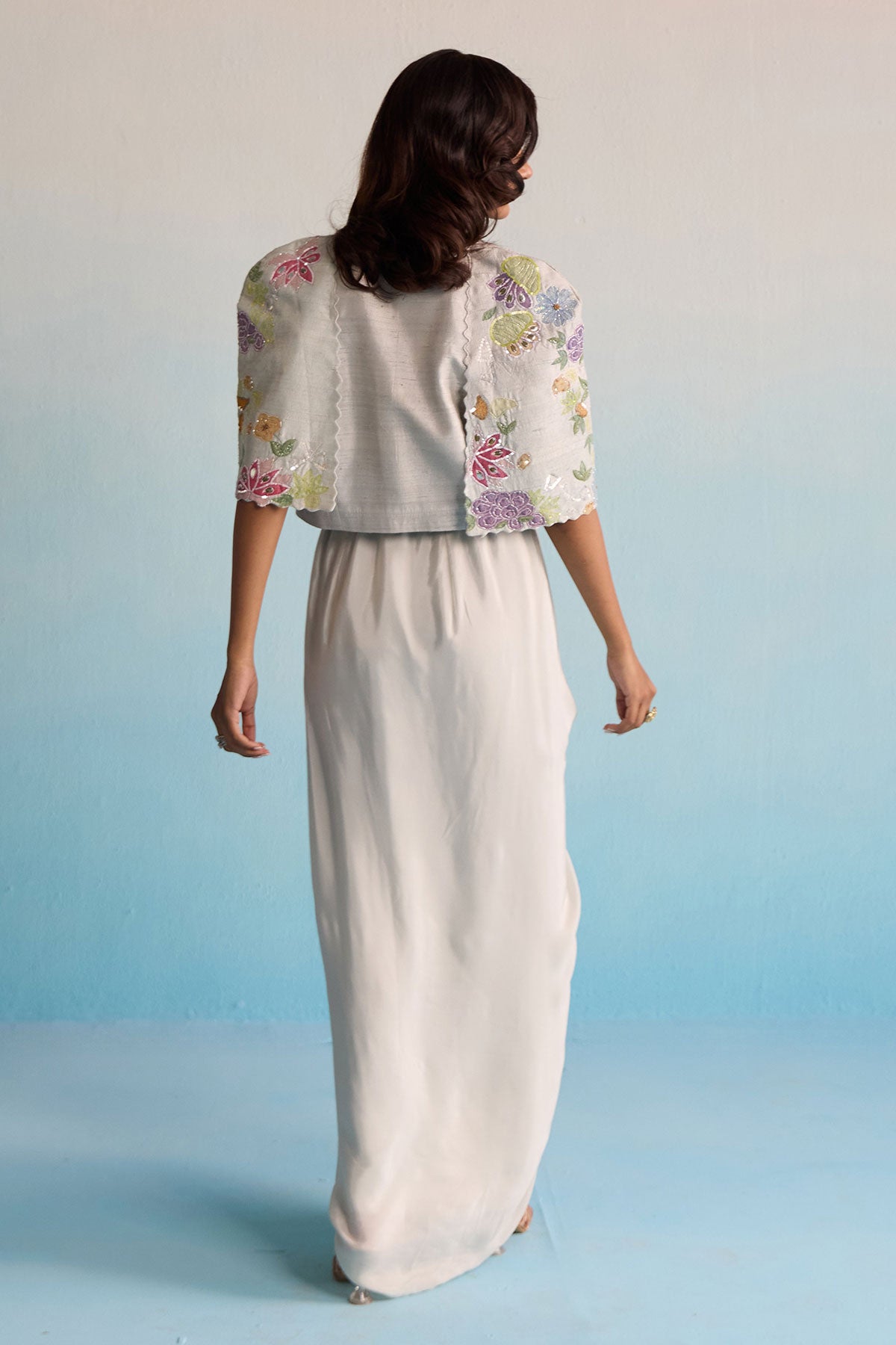 Aroha Skirt And Jacket Set