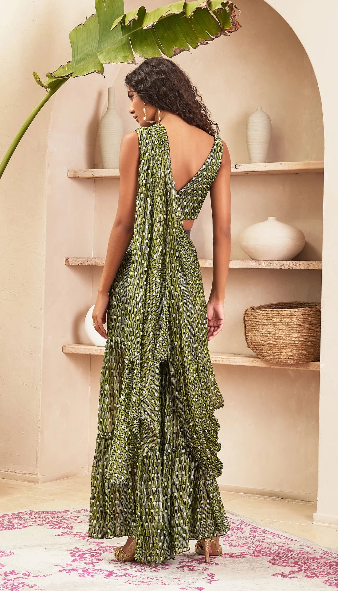 FREYAH - SHARARA SARI SET