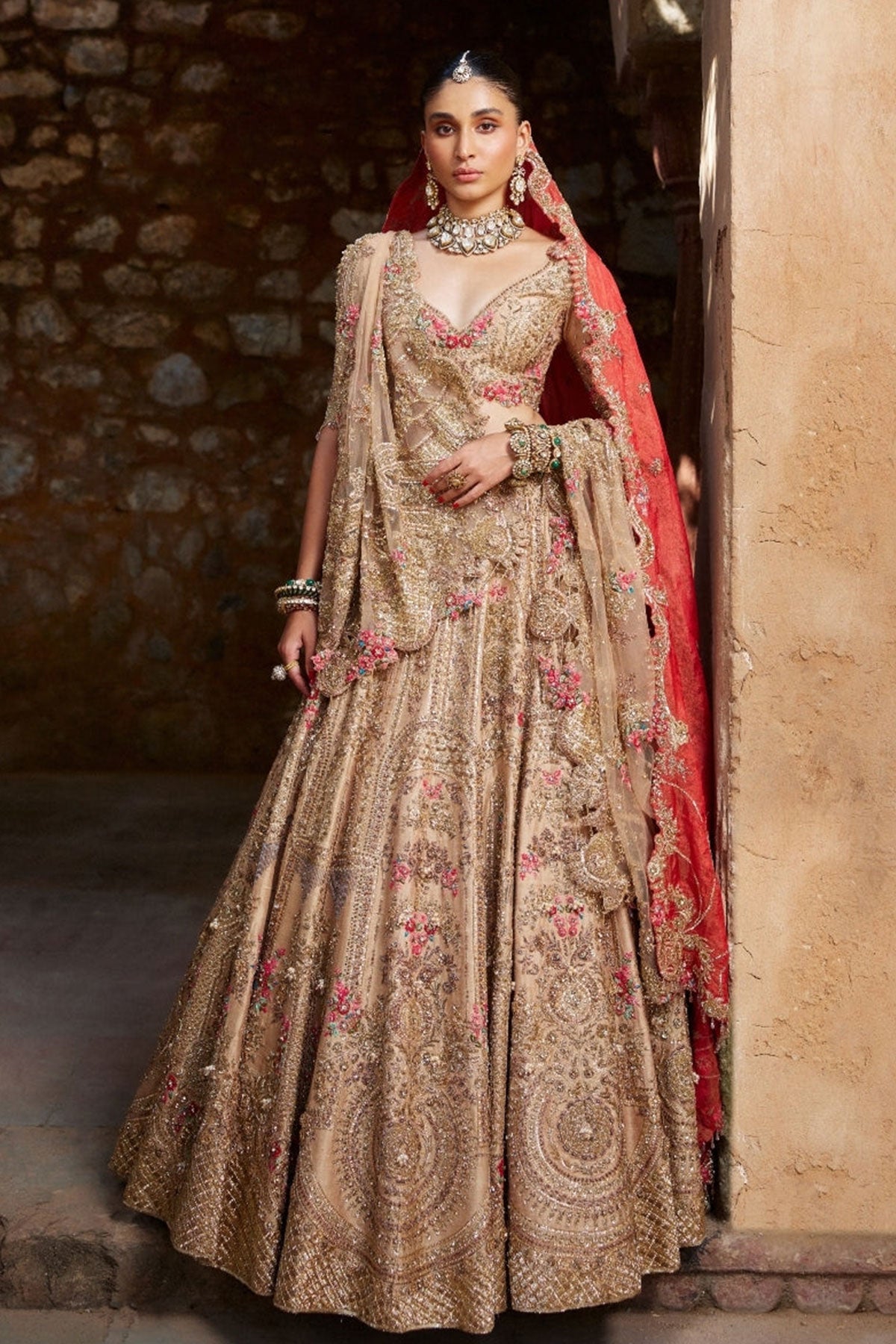"Anviksha" Bridal Lehenga