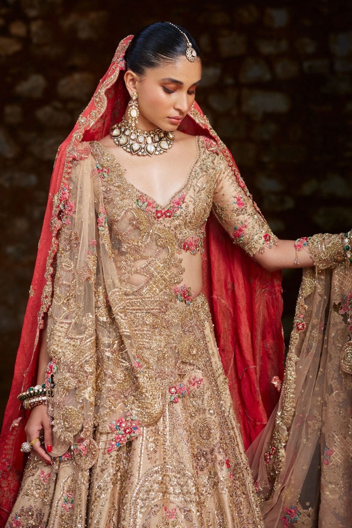 "Anviksha" Bridal Lehenga