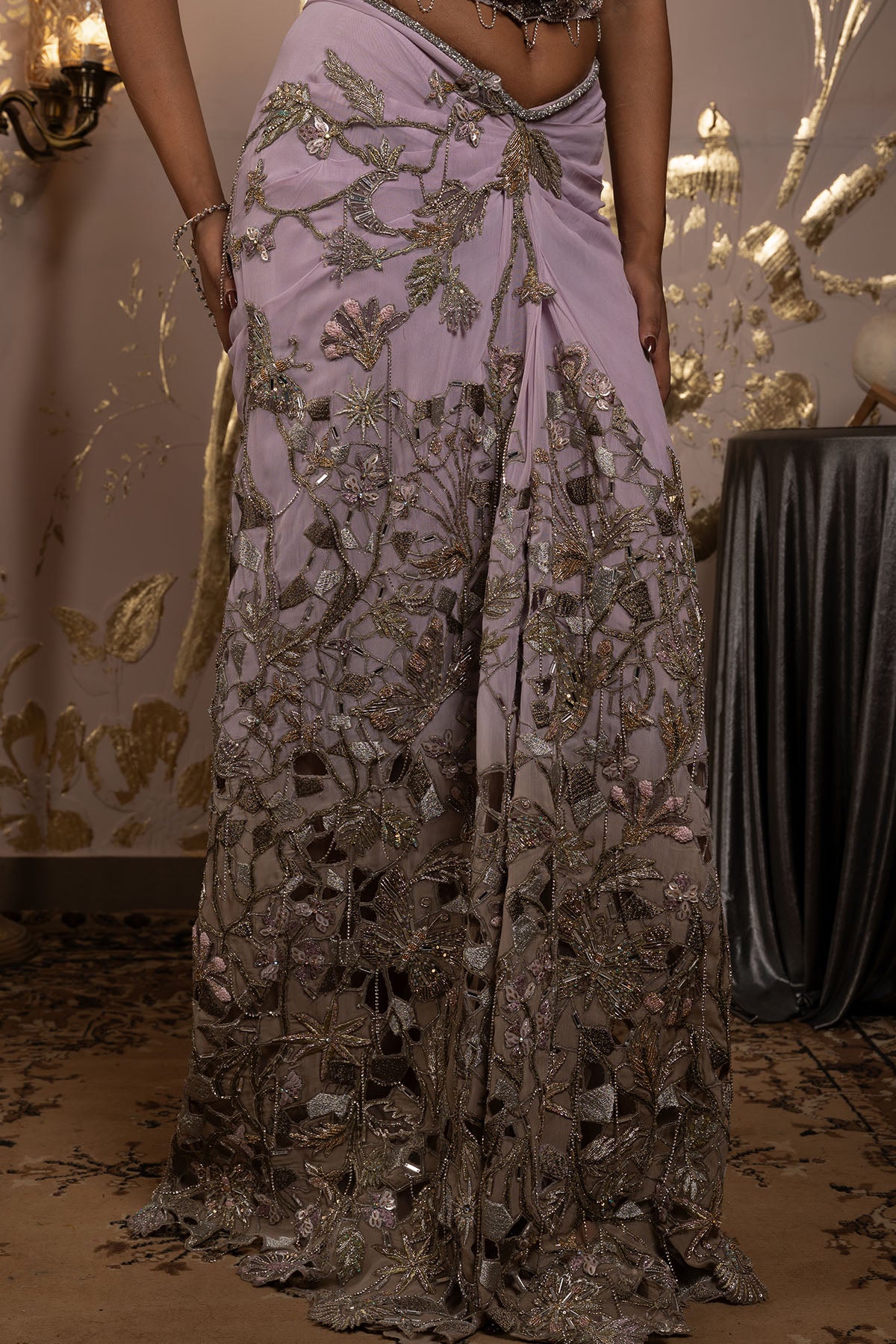 Carina Draped Cowl Set