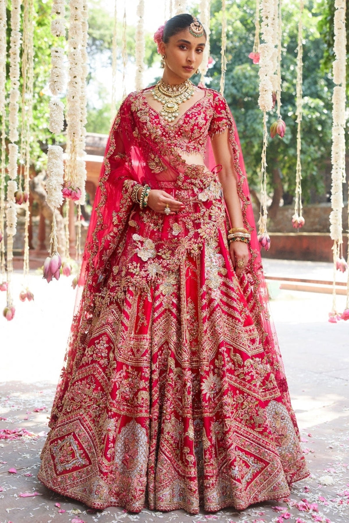 "Asani" Bridal Lehenga