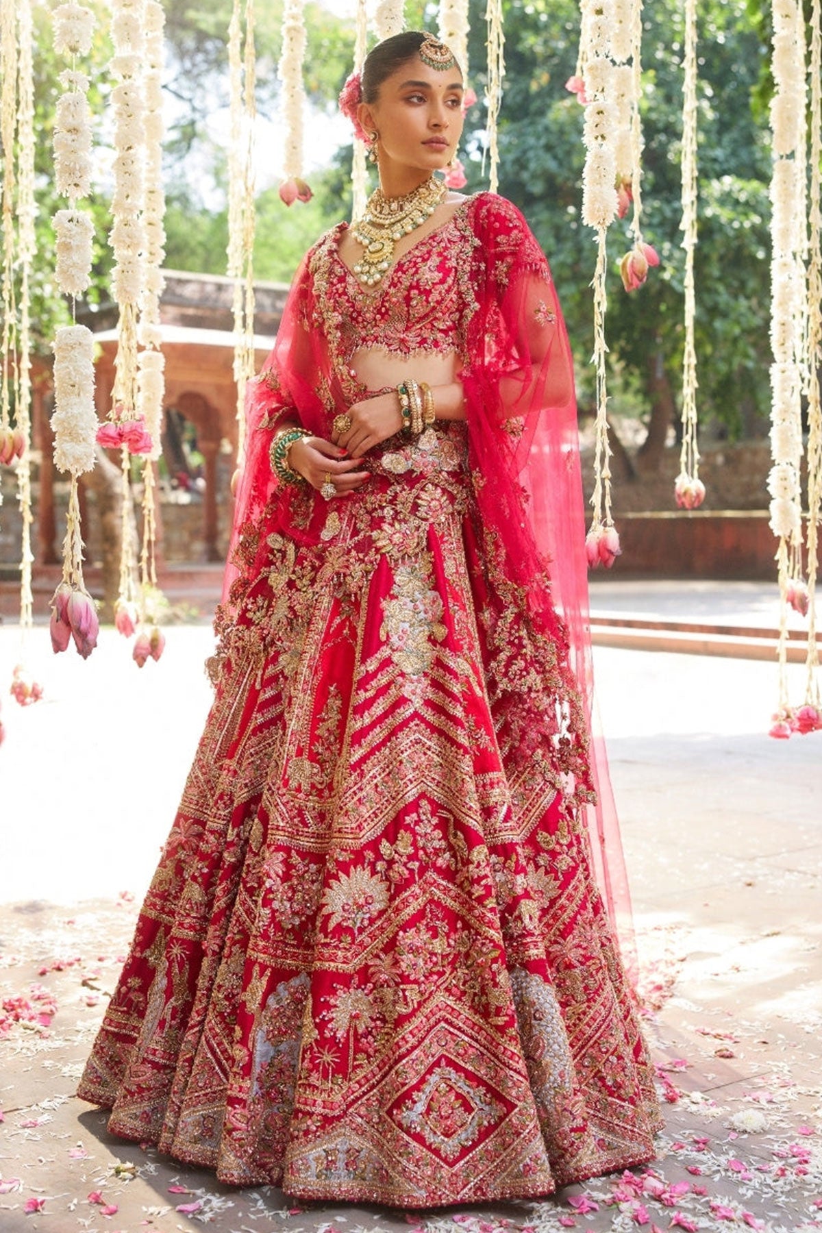 "Asani" Bridal Lehenga