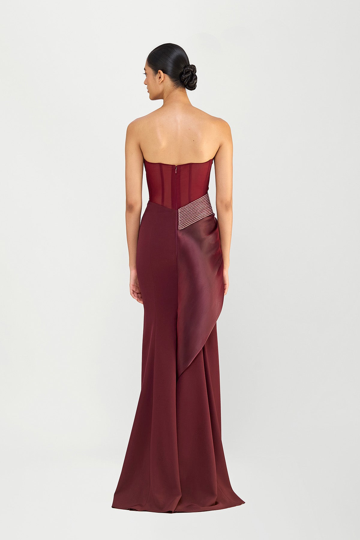 Moulded Crystalvein Gown