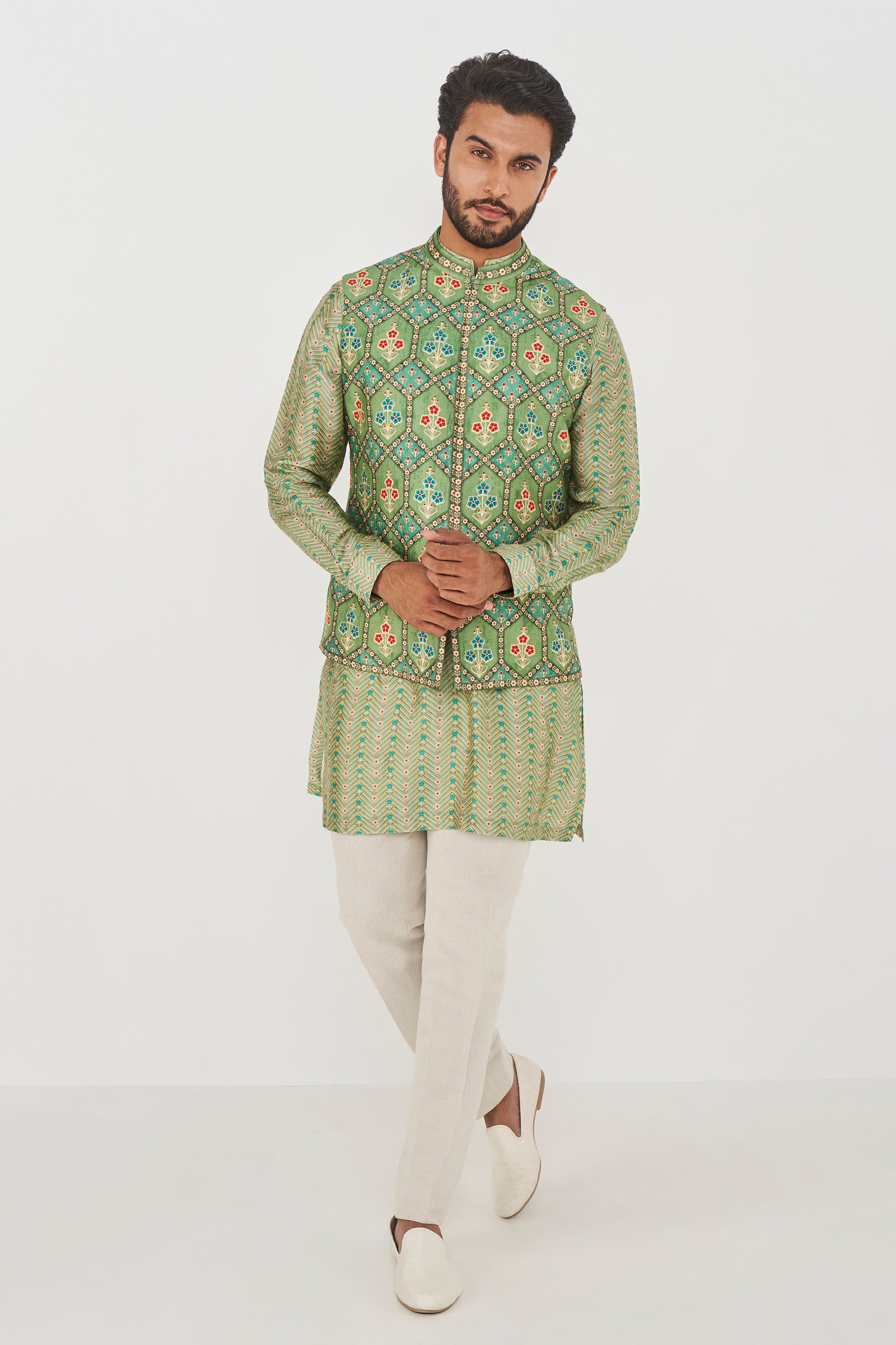 AVYUKT BANDI - SAGE GREEN