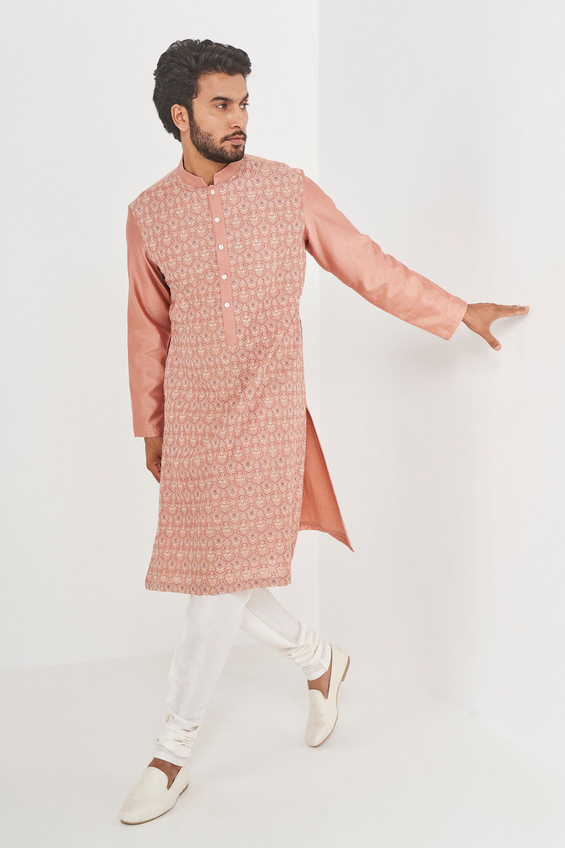 AMIL KURTA- PINK
