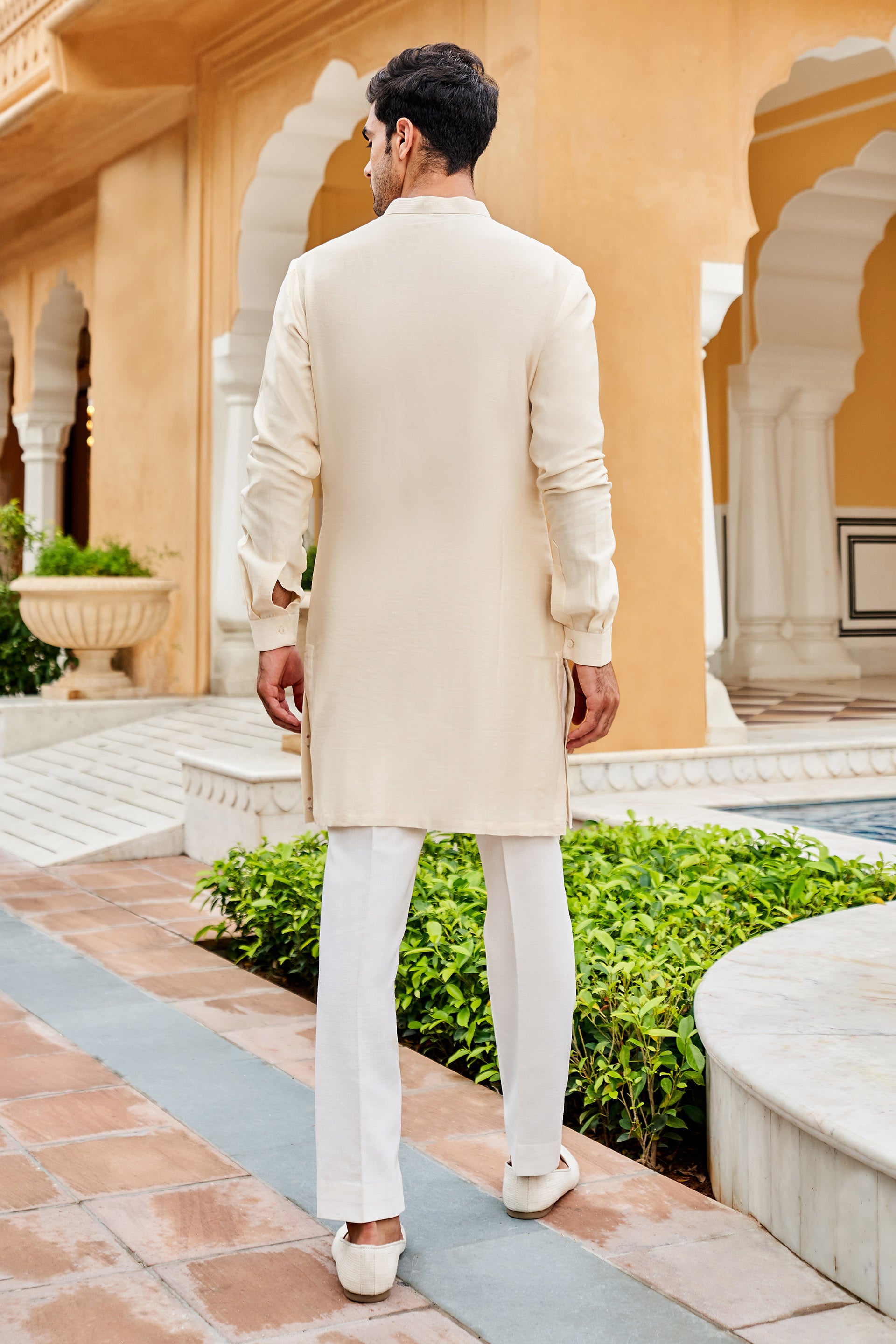 AABHAV KURTA - OFF WHITE