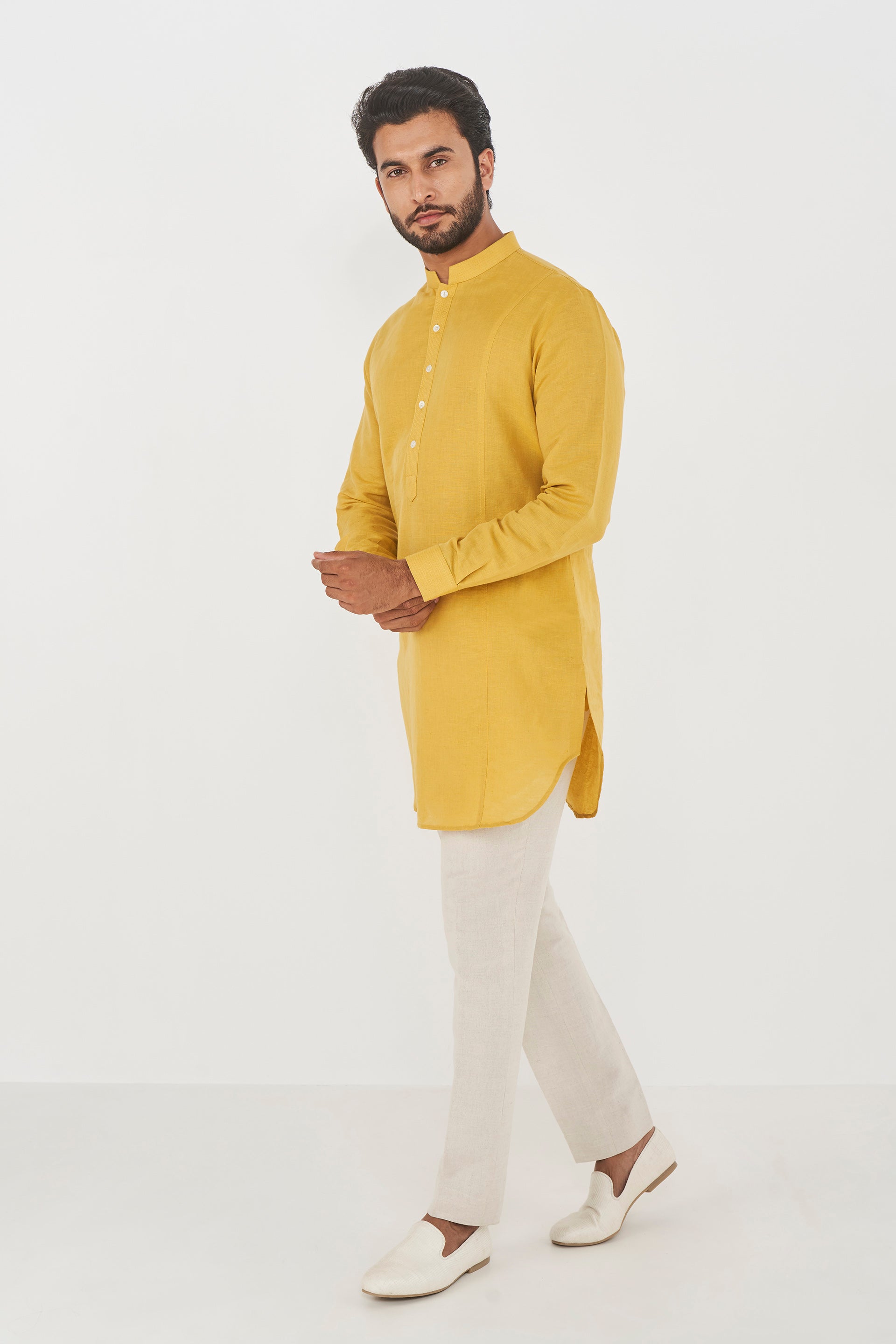RAOUL KURTA - MUSTARD