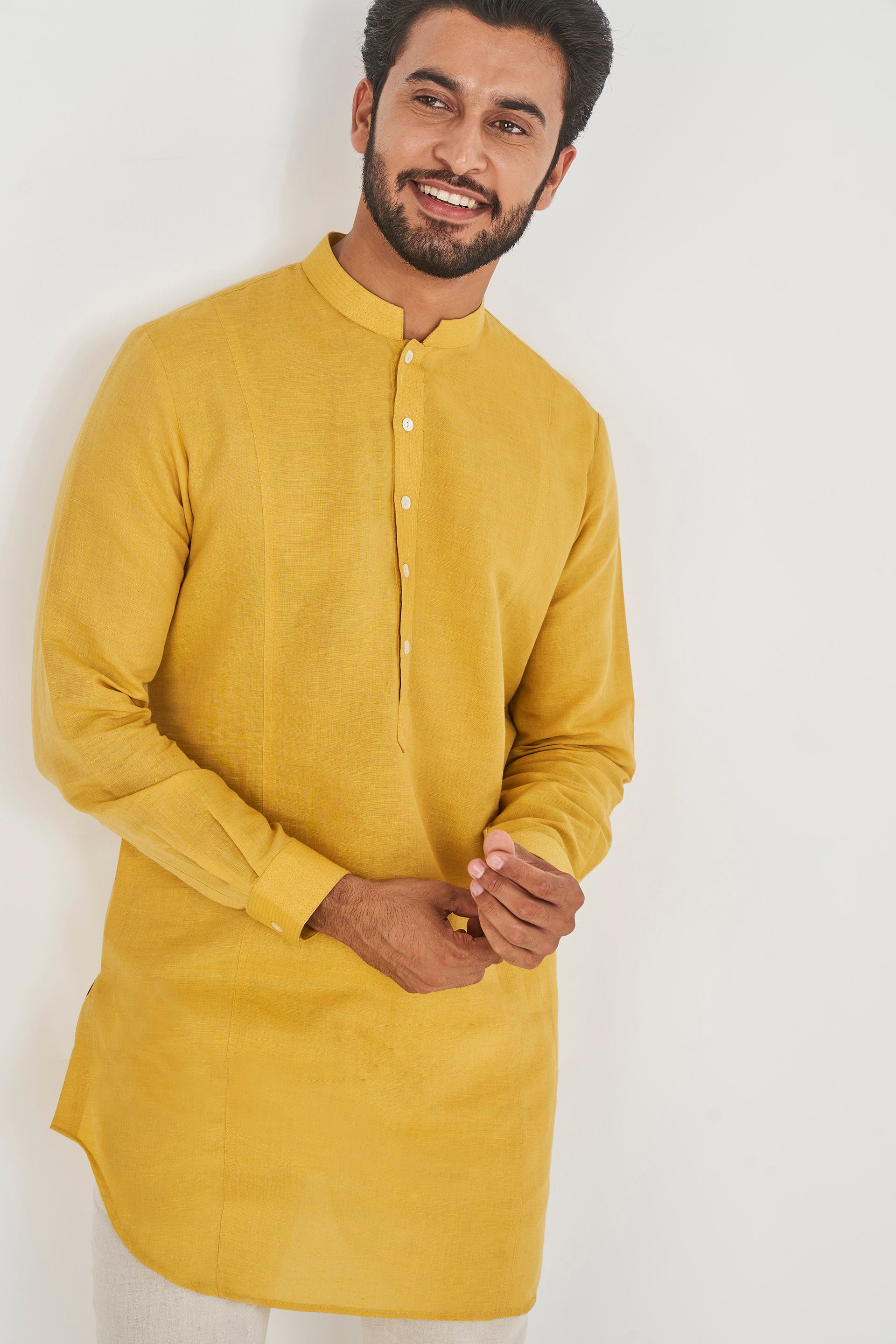 RAOUL KURTA - MUSTARD
