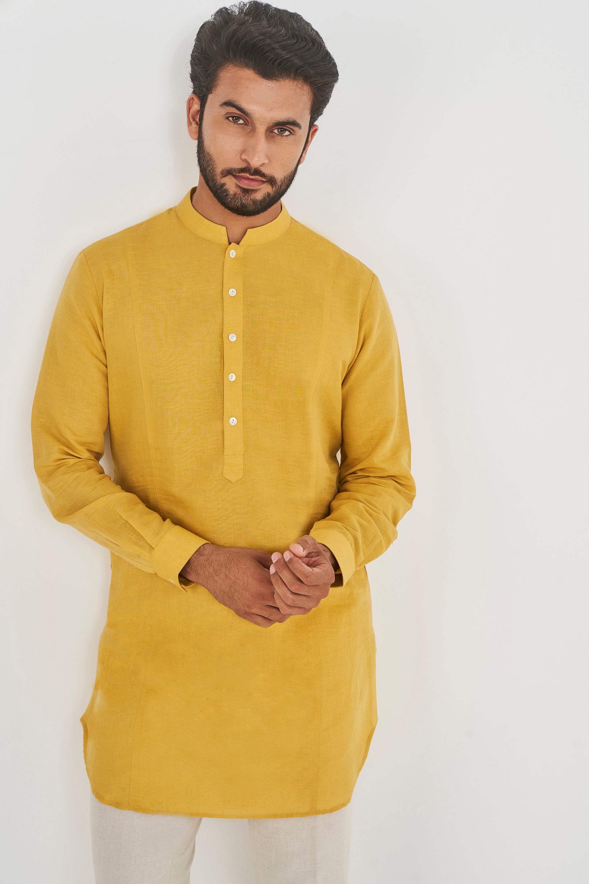 RAOUL KURTA - MUSTARD