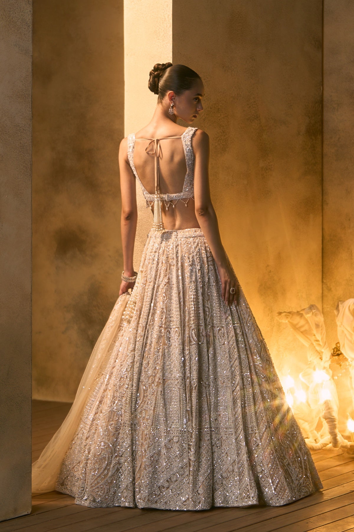 Vermeil Lehenga Set