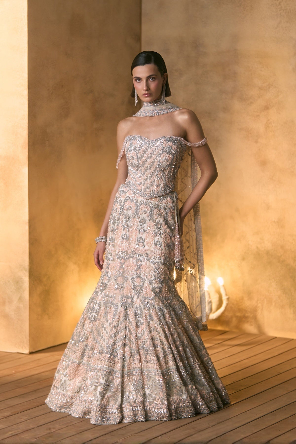 Aurore Lehenga Set