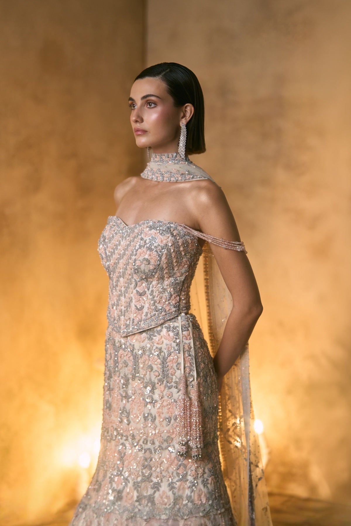 Aurore Lehenga Set