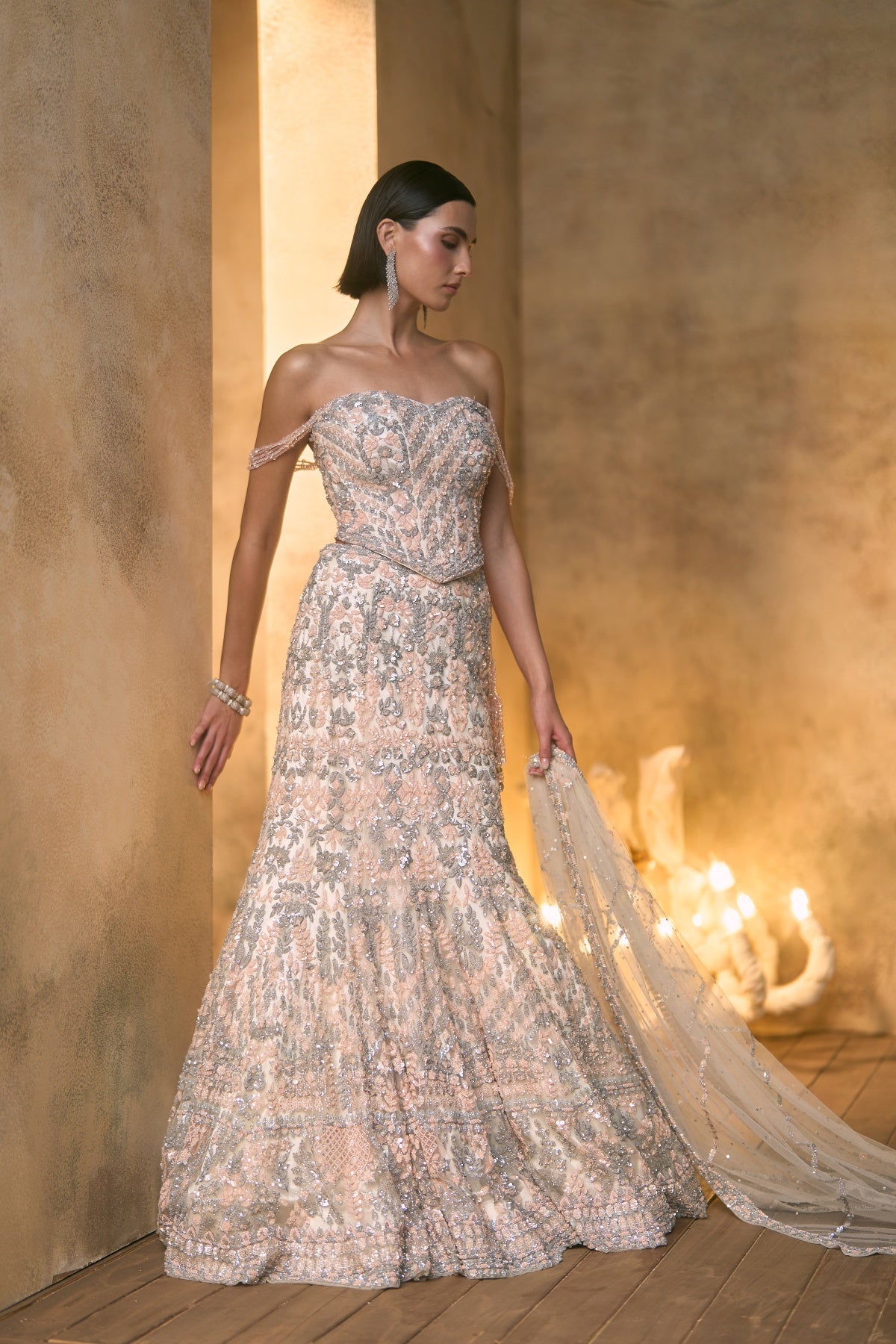 Aurore Lehenga Set