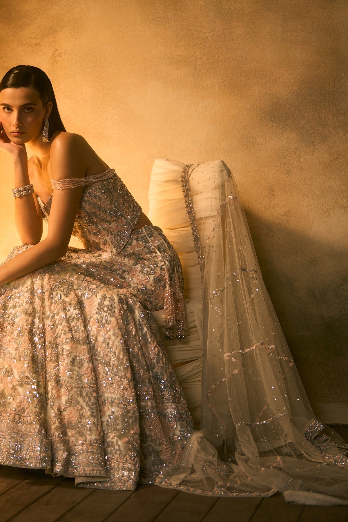 Aurore Lehenga Set