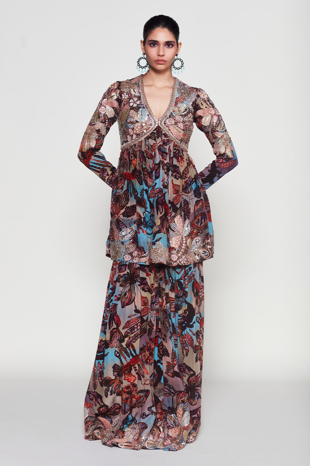 YIN YANG BLUE - ORANGE