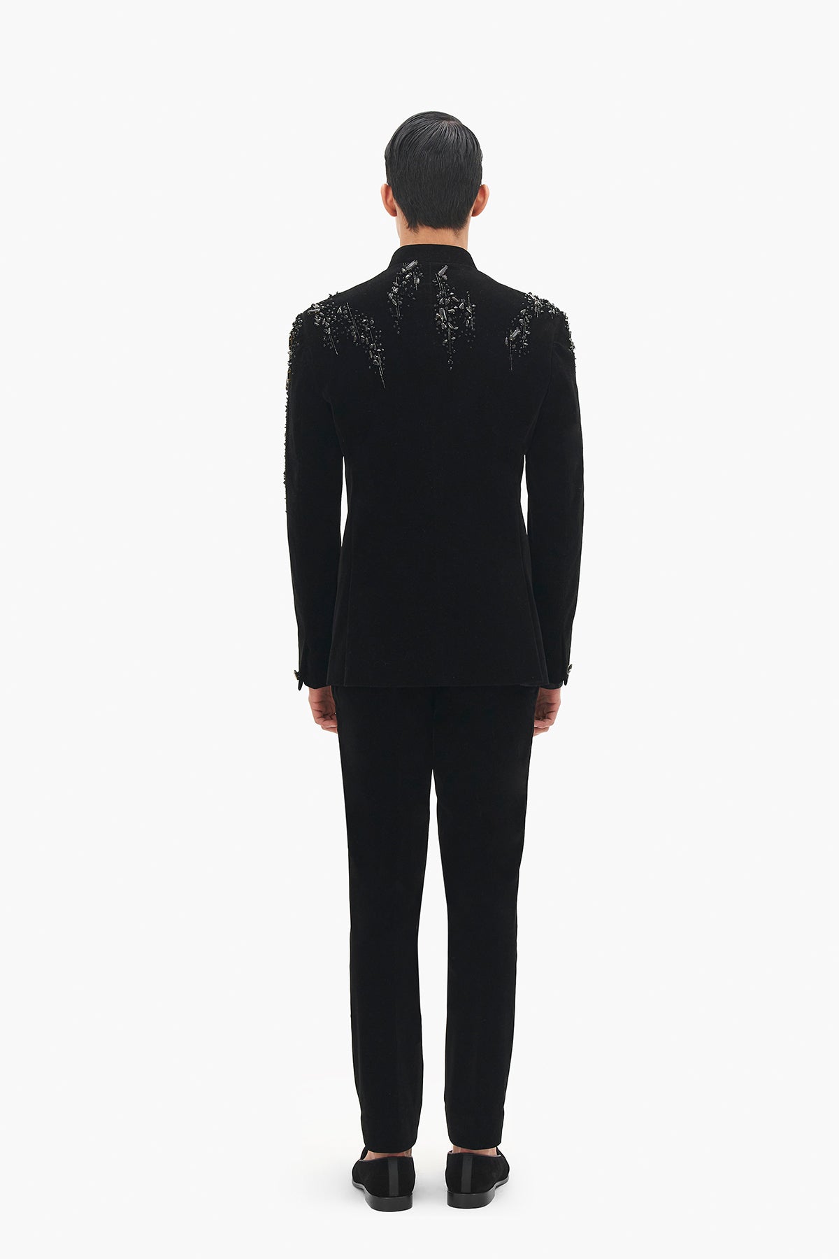 Nova Velvet Bandhgala