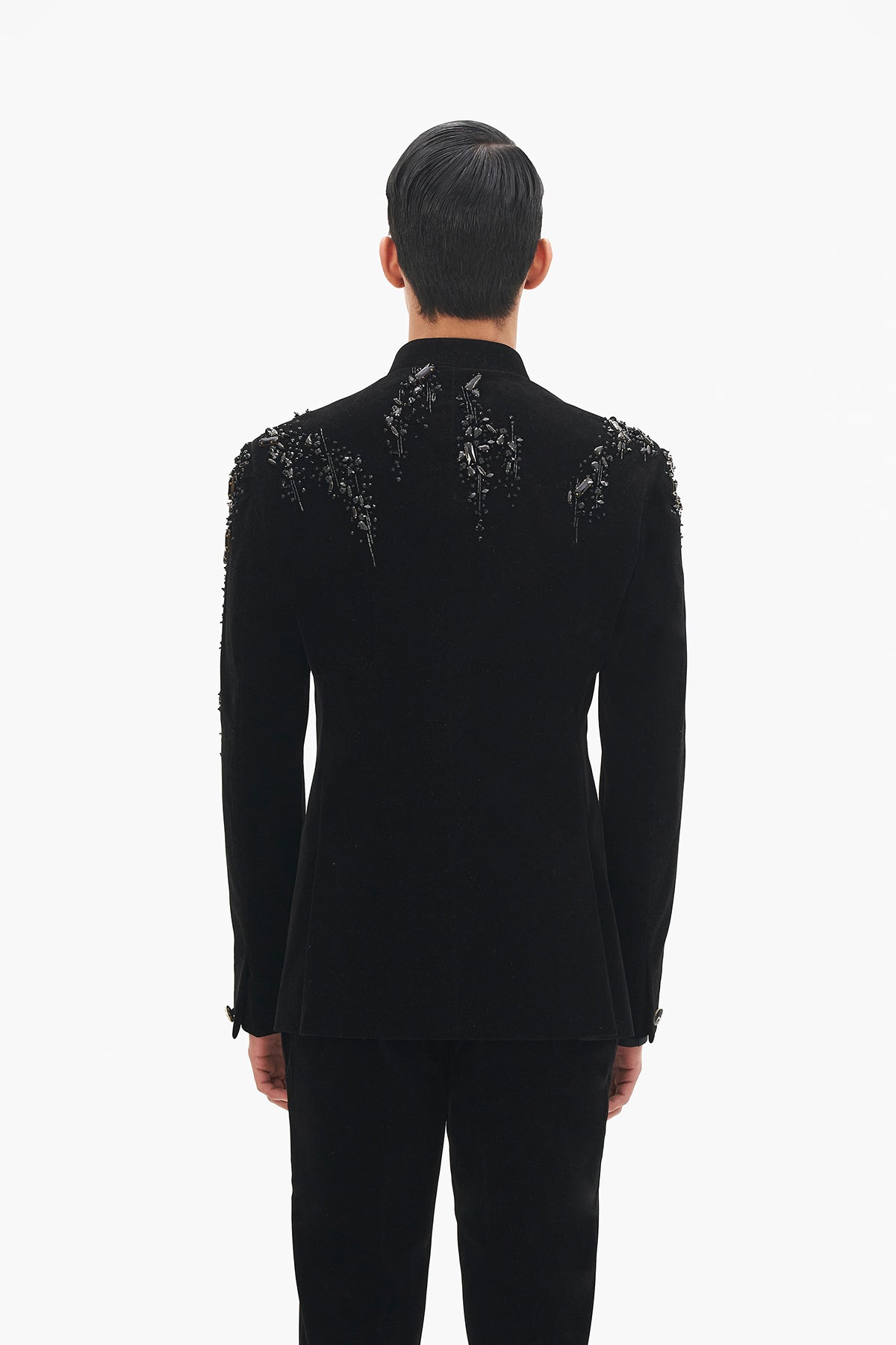 Nova Velvet Bandhgala