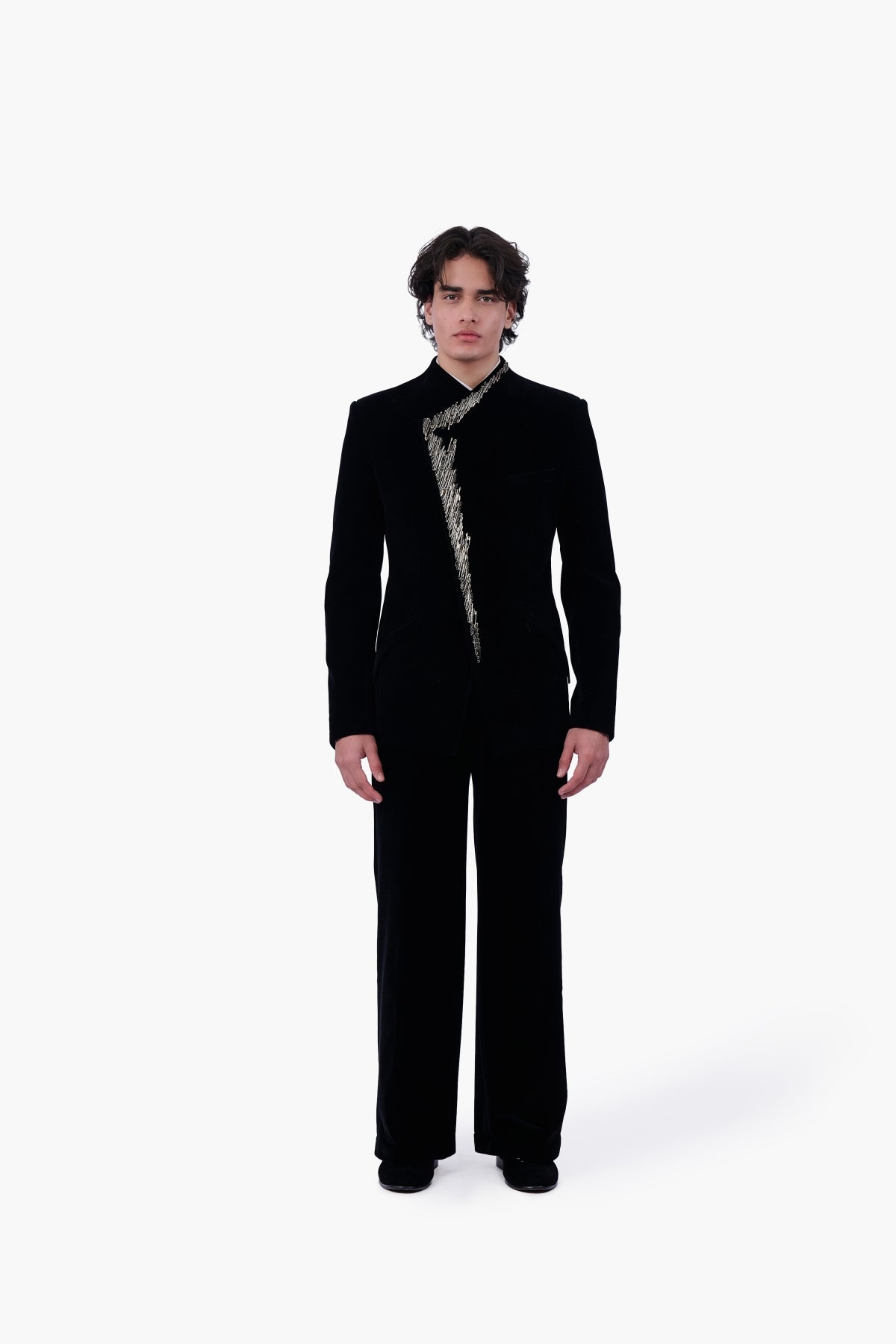 The Crystal Pin Bandhgala