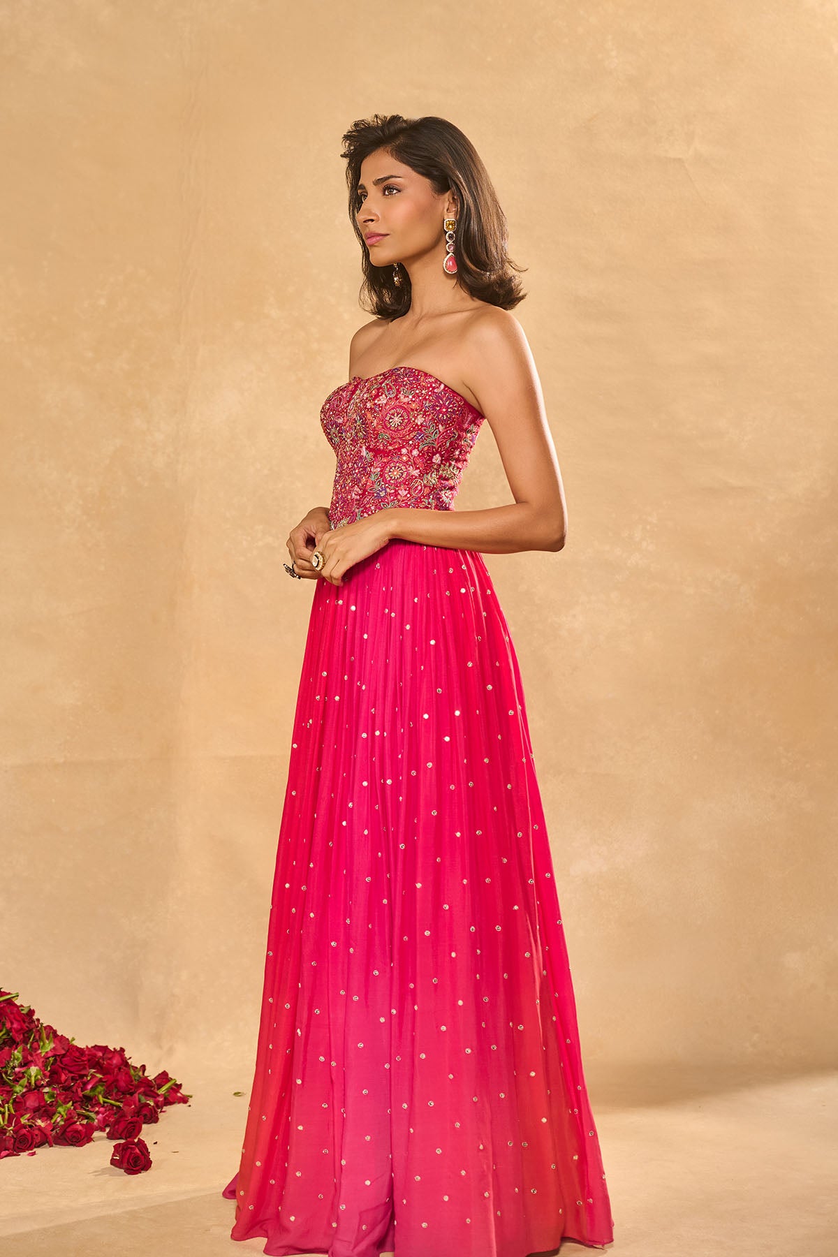 Aries Corset Lehenga