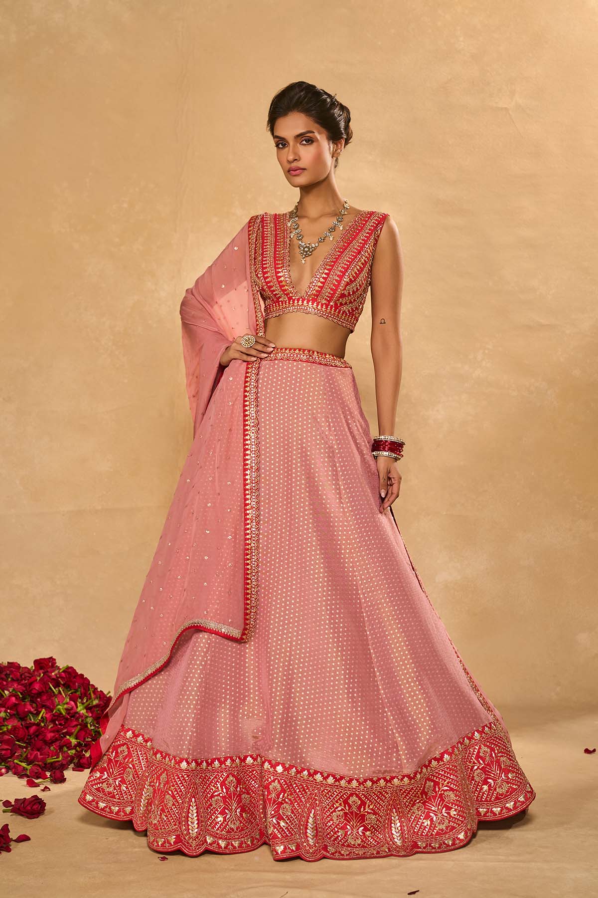Mina Daman Lehenga