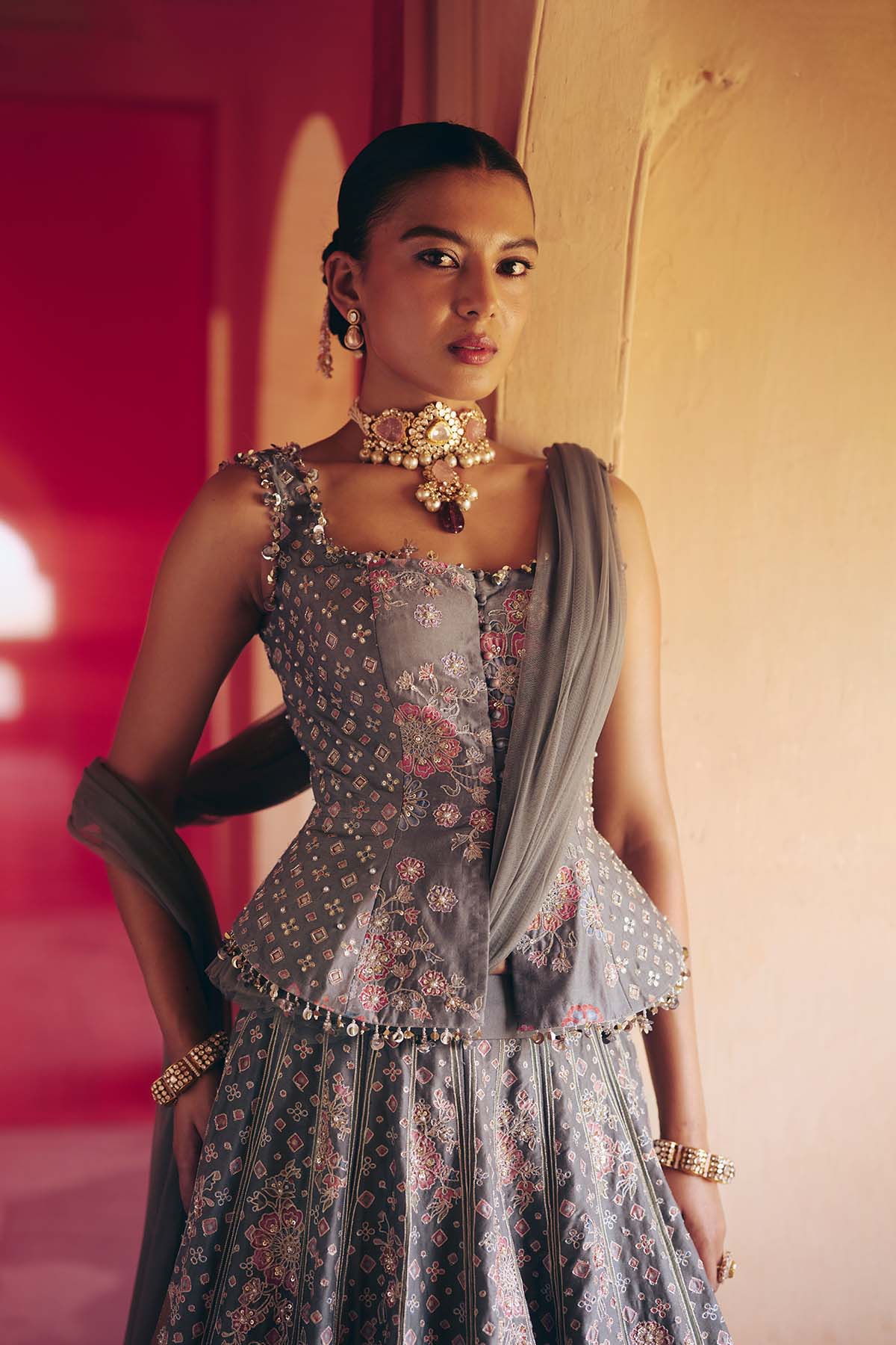 Zikr Lehenga Set
