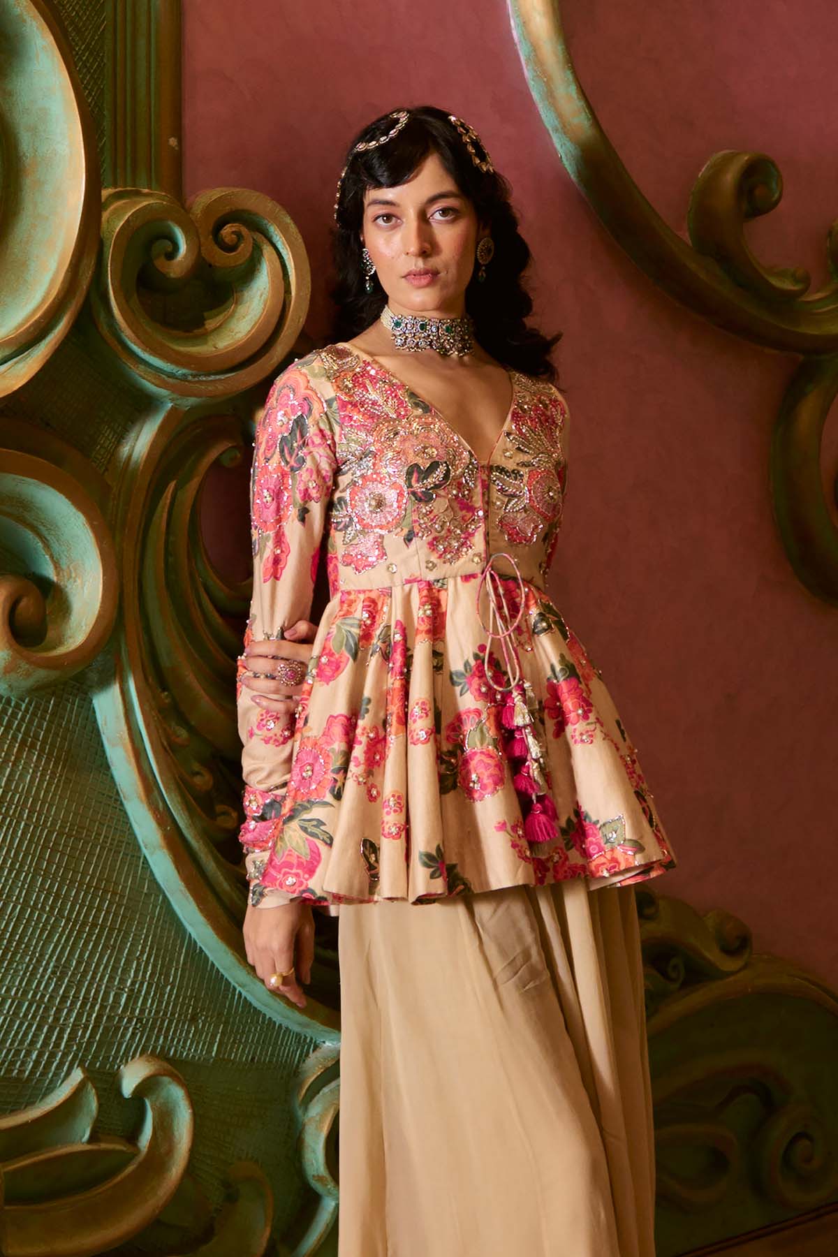 Josie Peplum Set