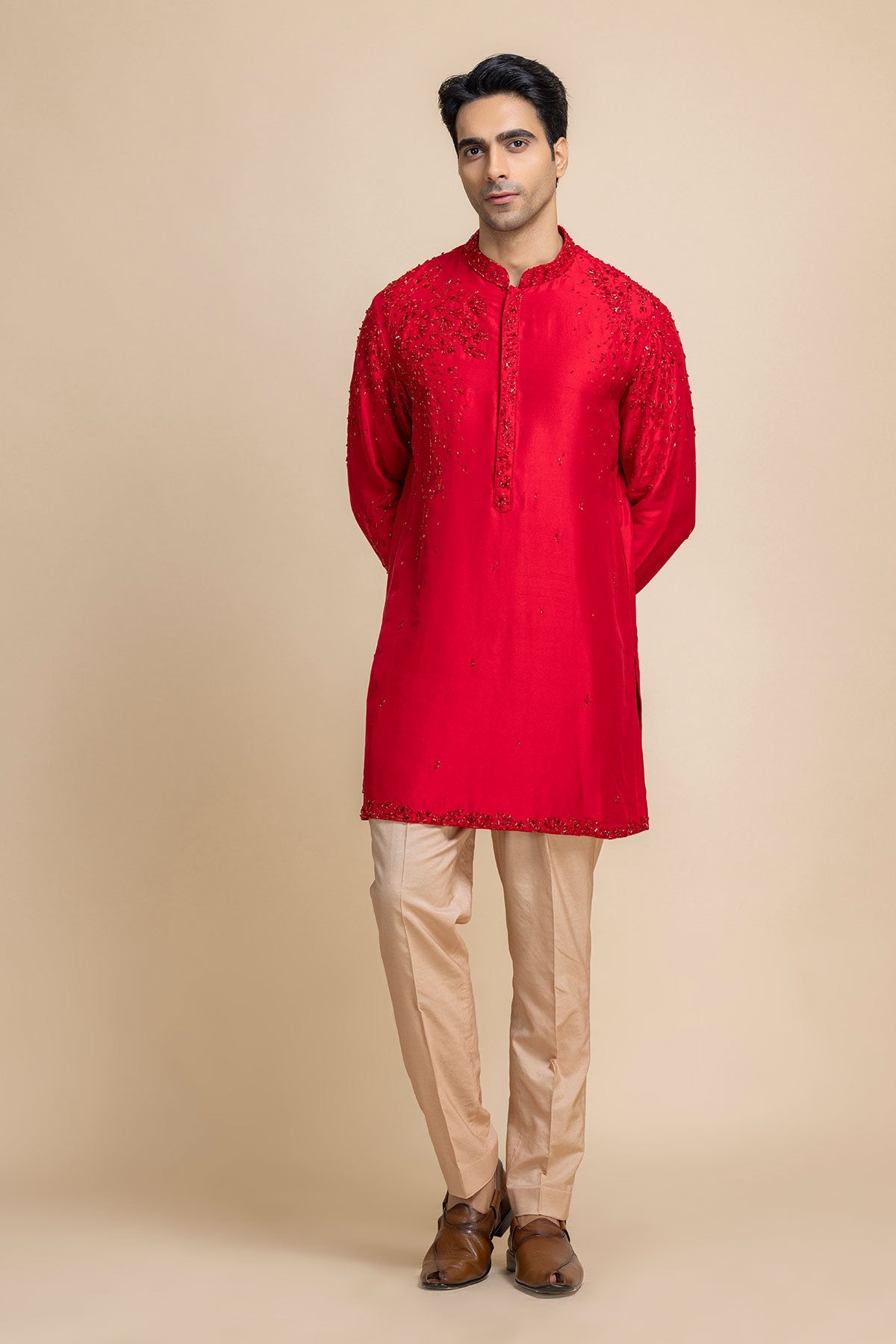 Ruby Drift Kurta & Pant Set